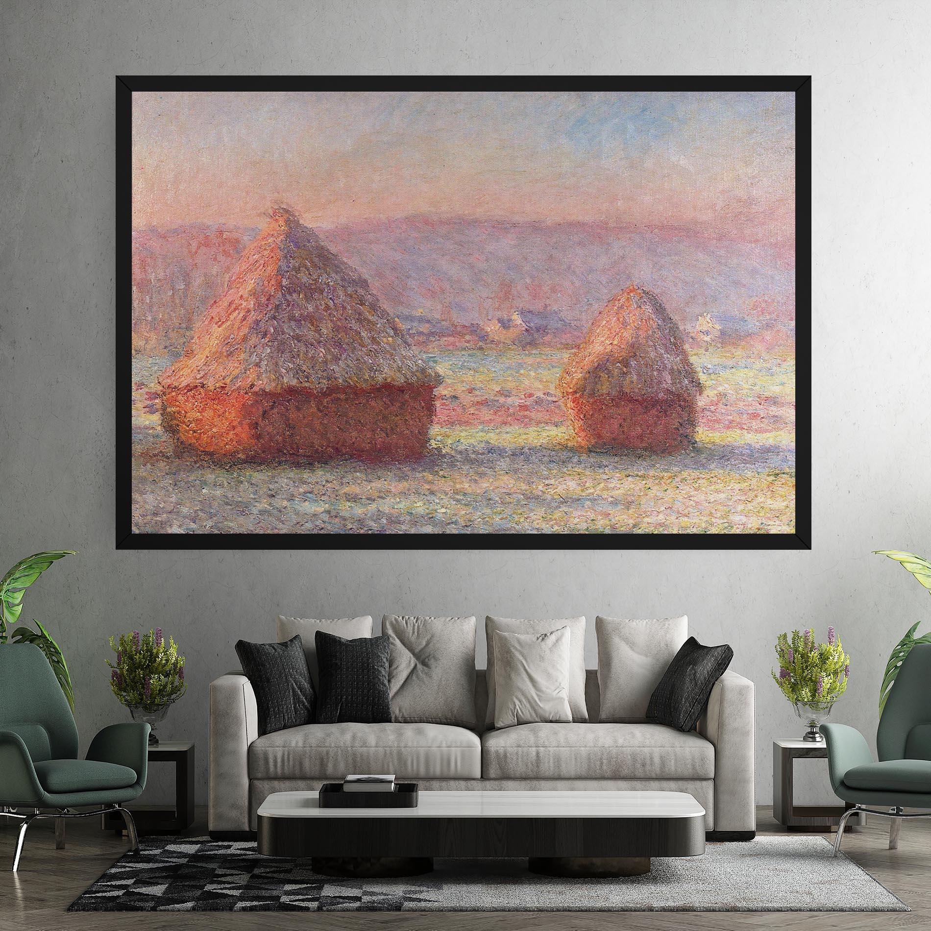 Leinwandbild White Frost mockup 7