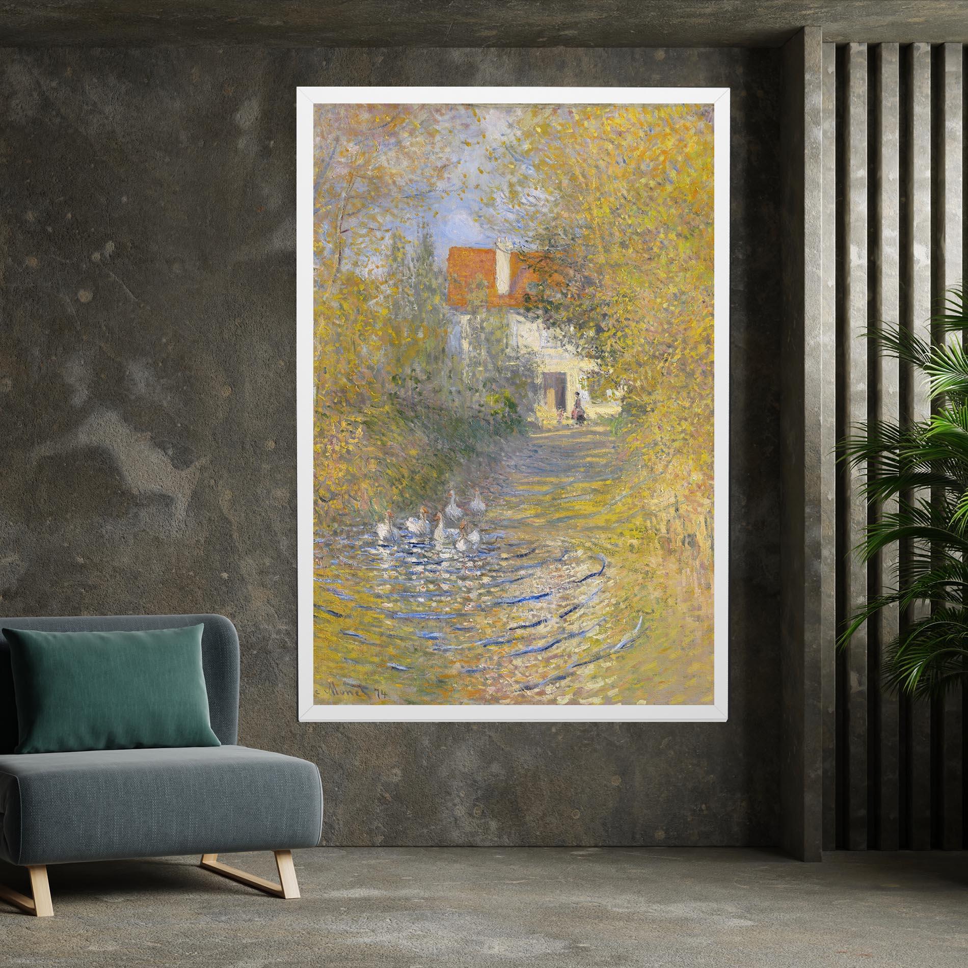 Leinwandbild The Geese mockup 7