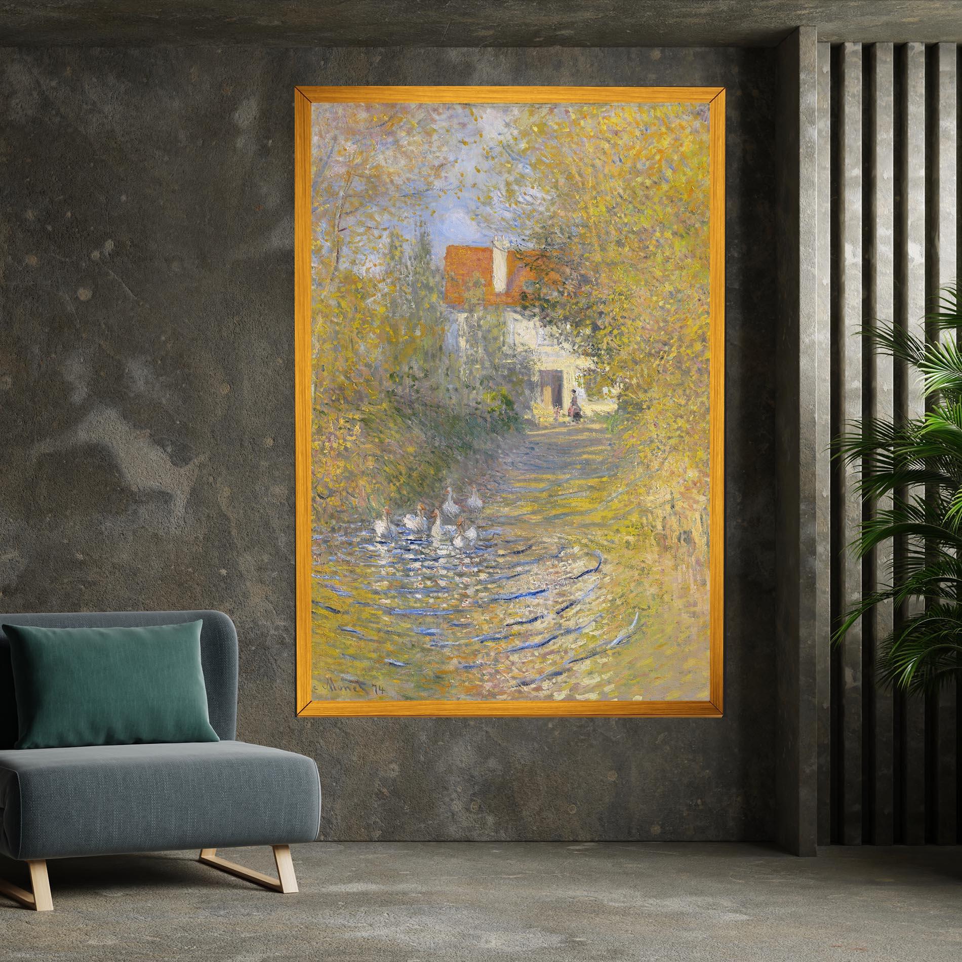 Leinwandbild The Geese mockup 7