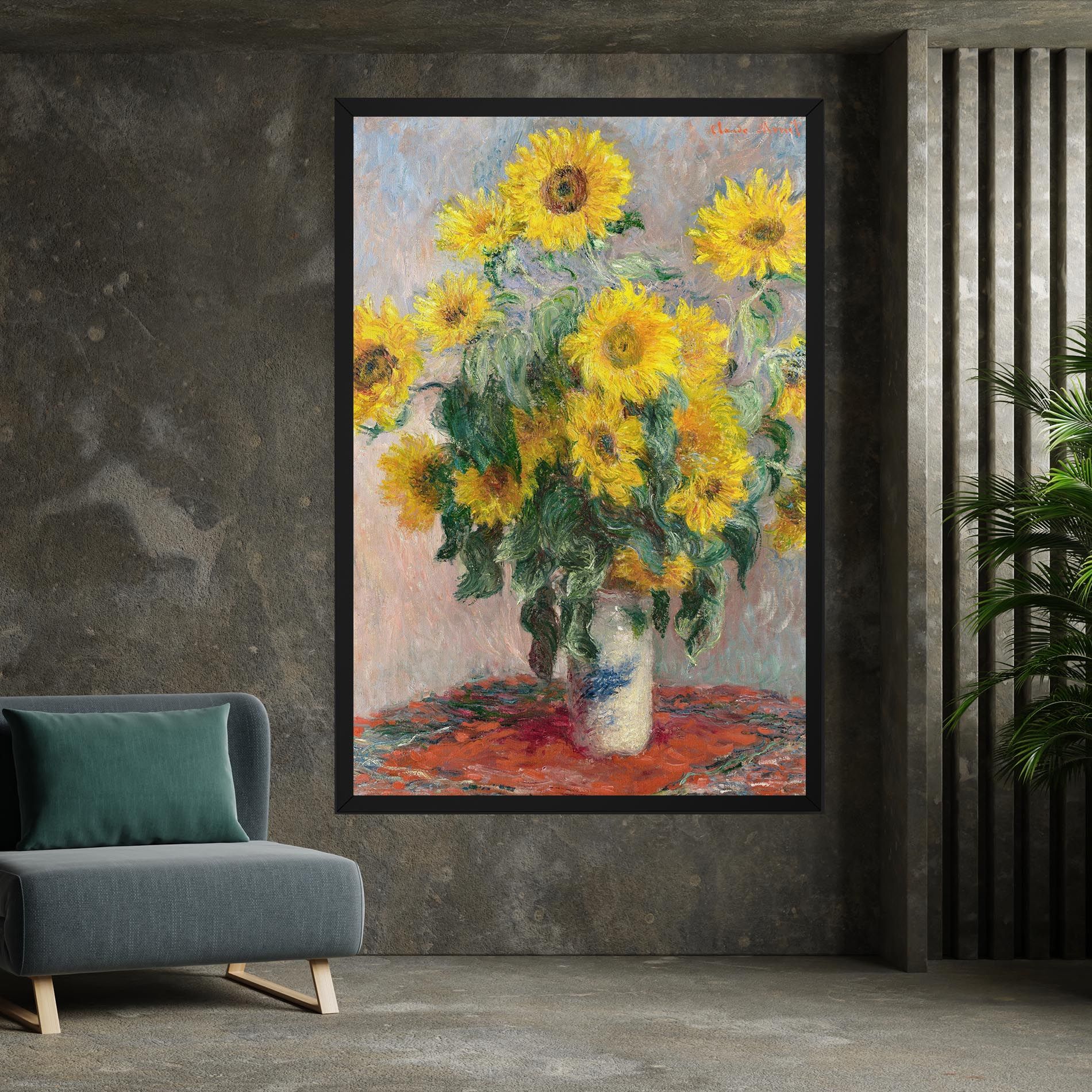 Bouquet Of Sunflowers 1881 mockup 7