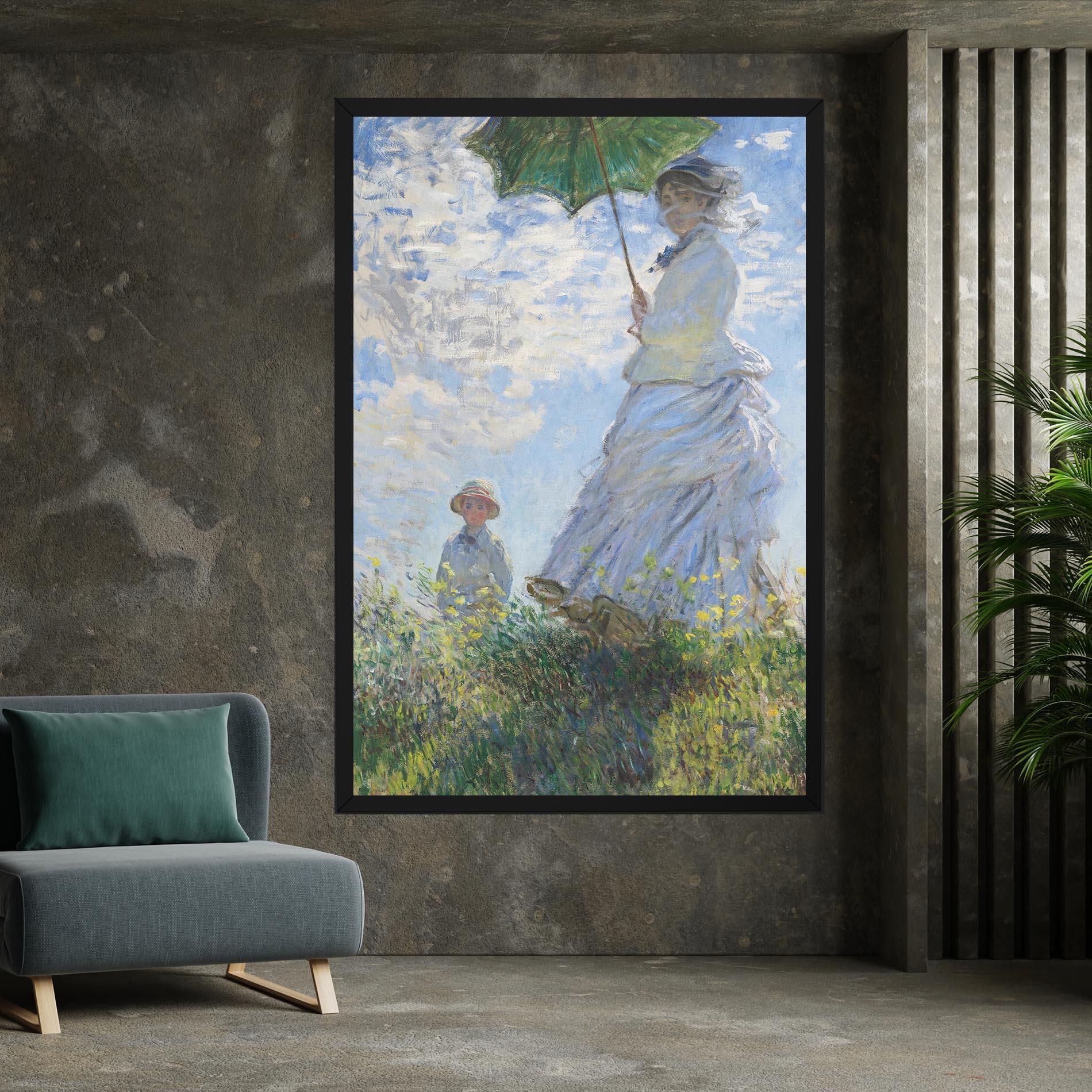 Leinwandbild Parasol Painting mockup 7