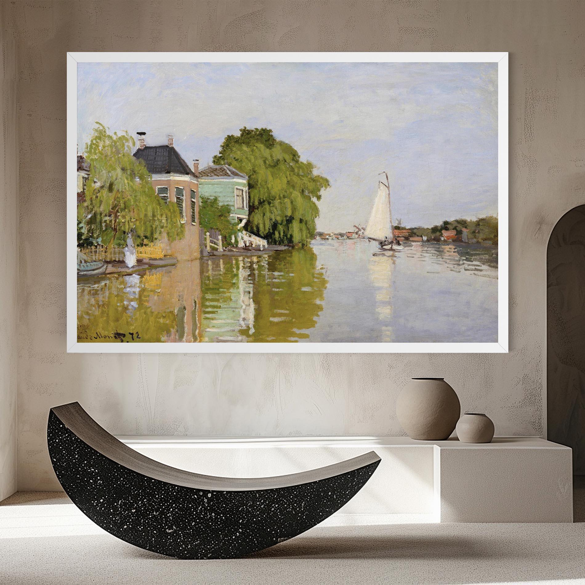 Leinwandbild Houses On The Achterzaan mockup 8