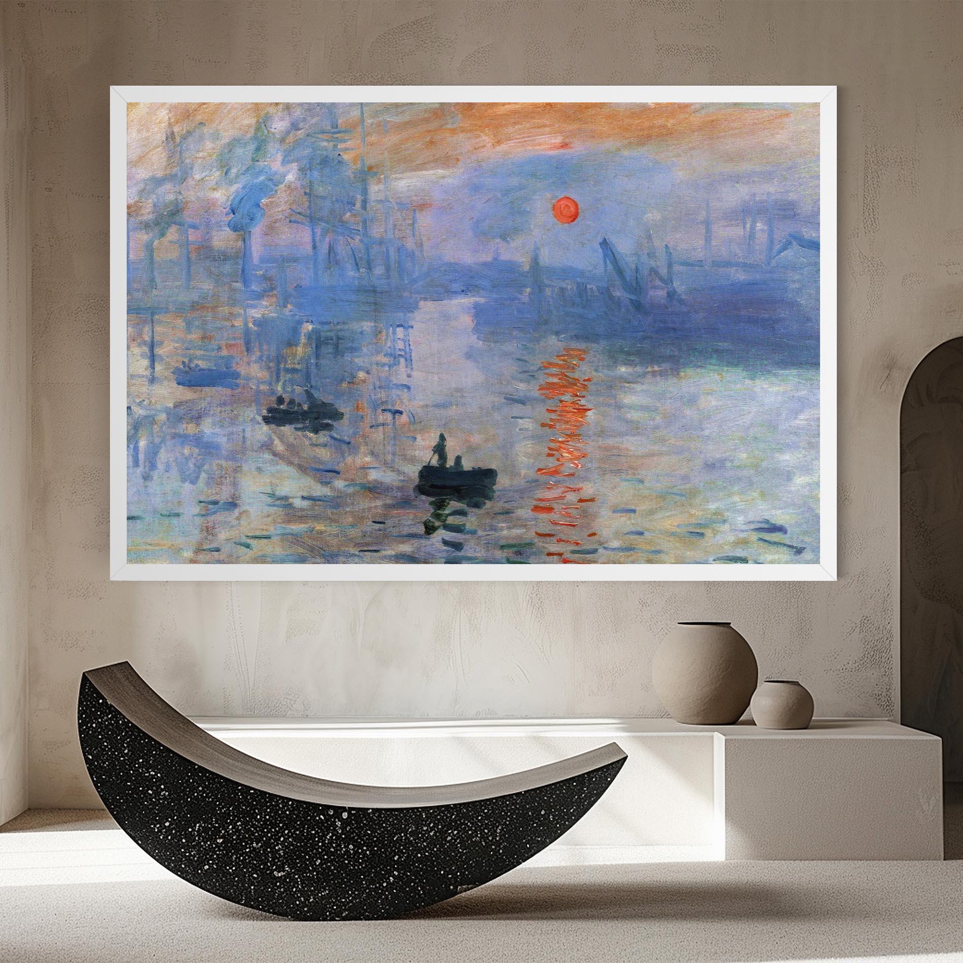 Leinwandbild Monet Impressionist mockup 8