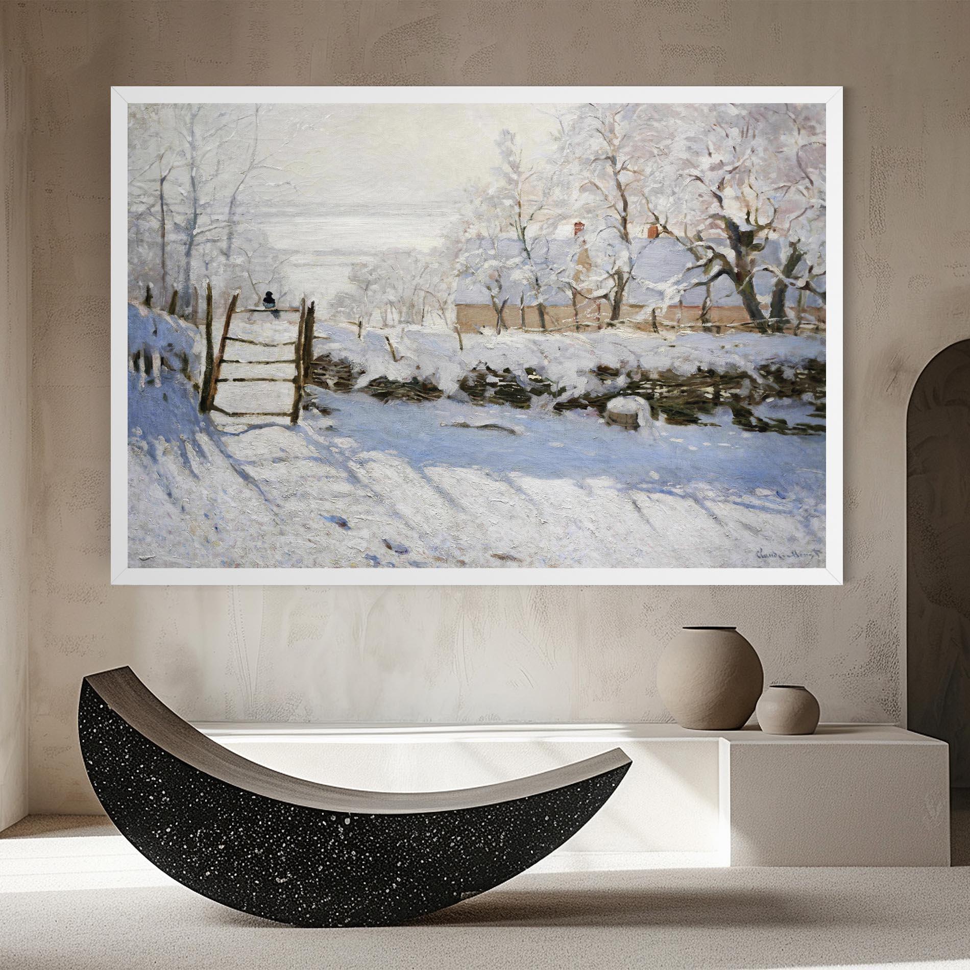 Leinwandbild The Magpie mockup 8