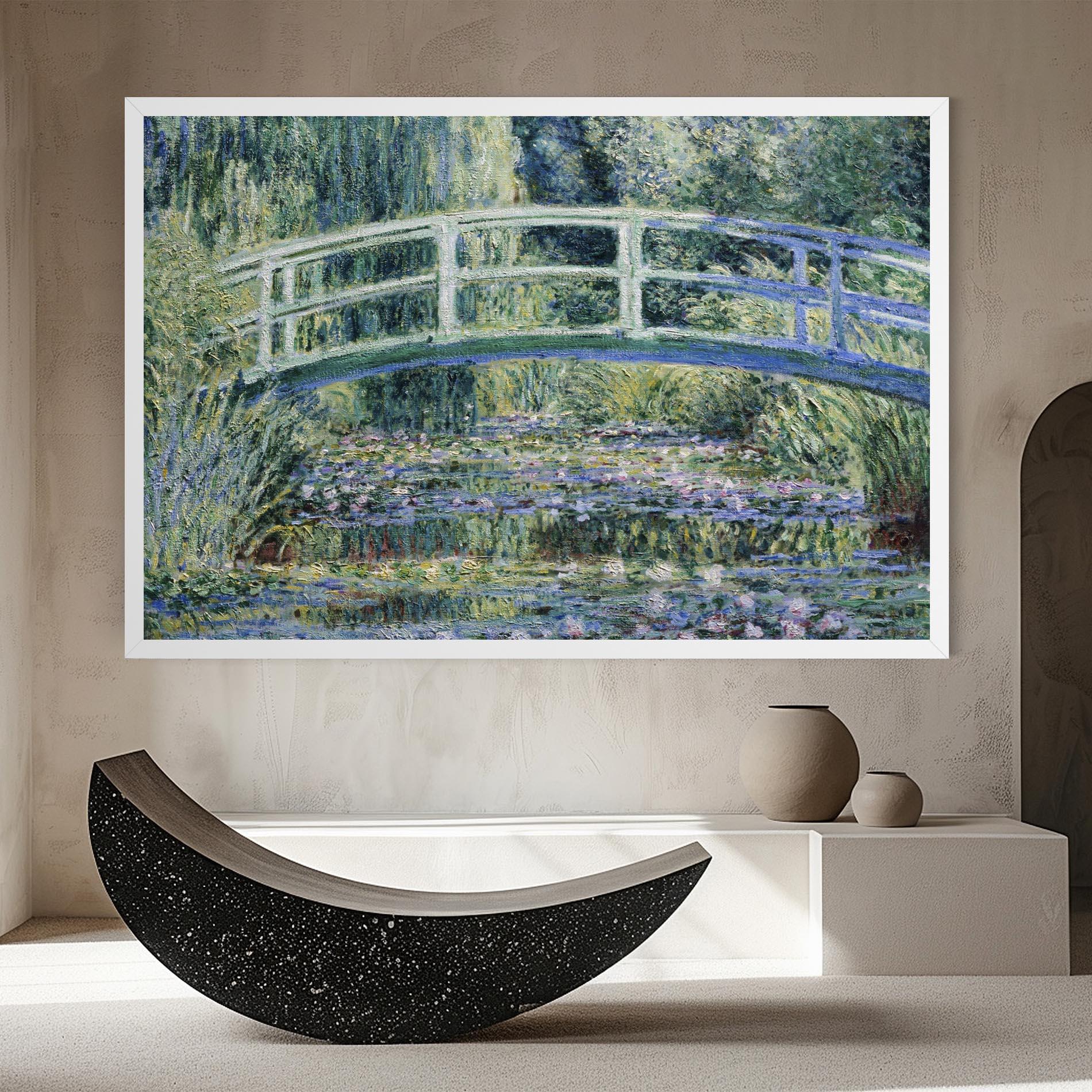 Leinwandbild Water Lilies mockup 8