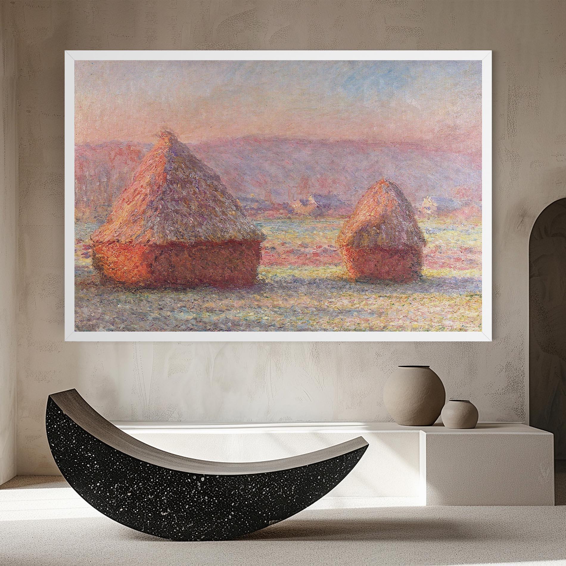 Leinwandbild White Frost mockup 8