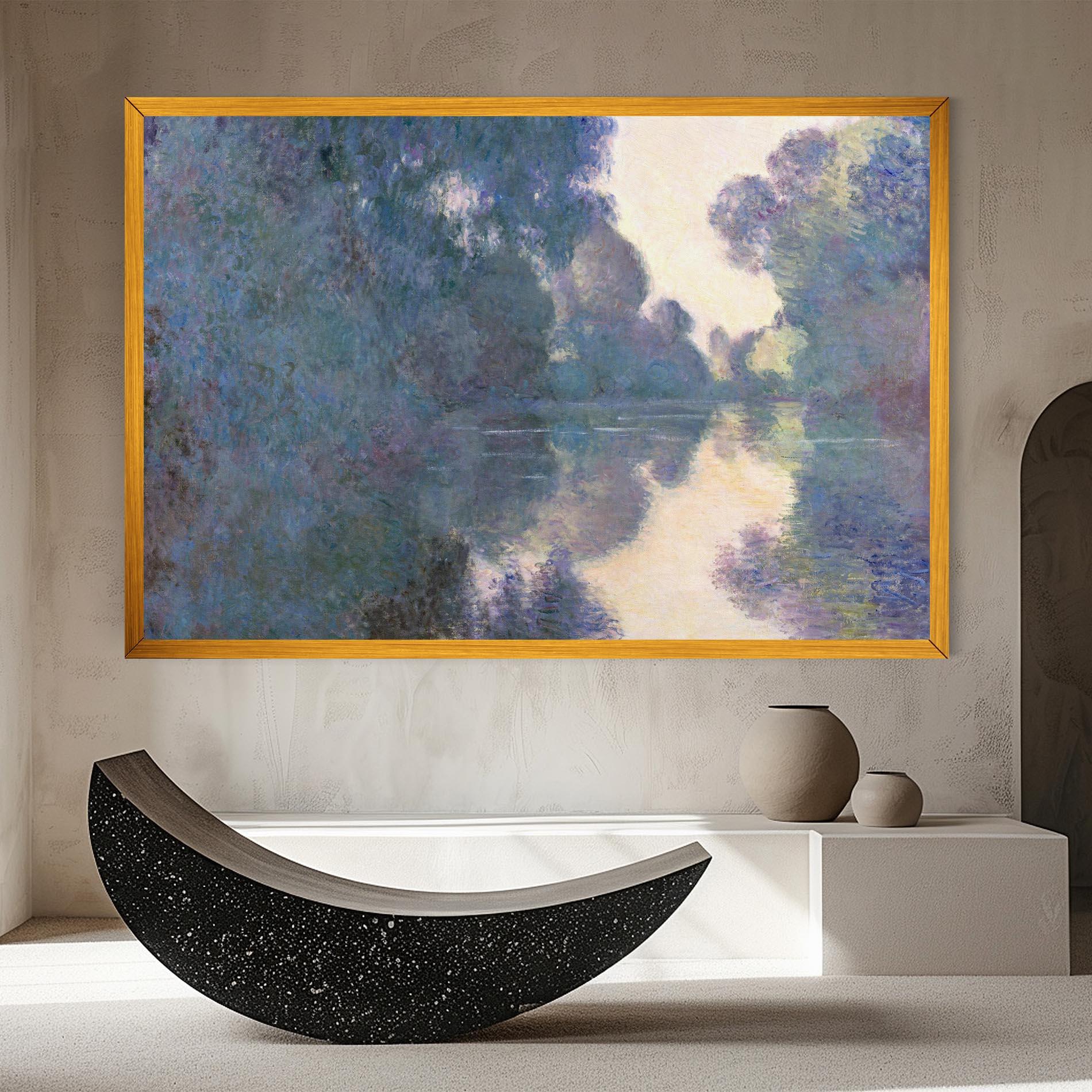 Leinwandbild Near Giverny mockup 8