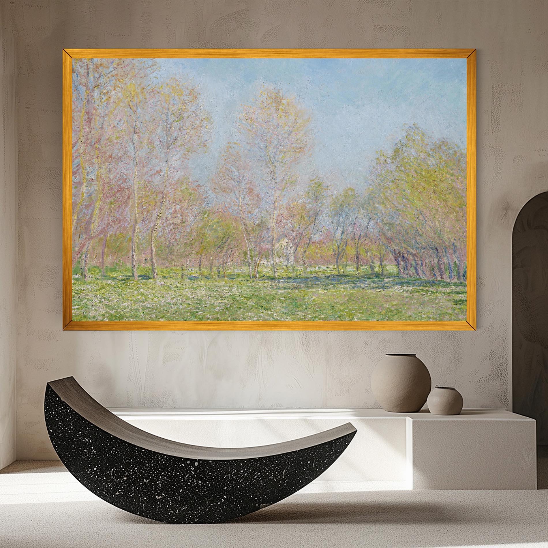 Leinwandbild Spring In Giverny mockup 8