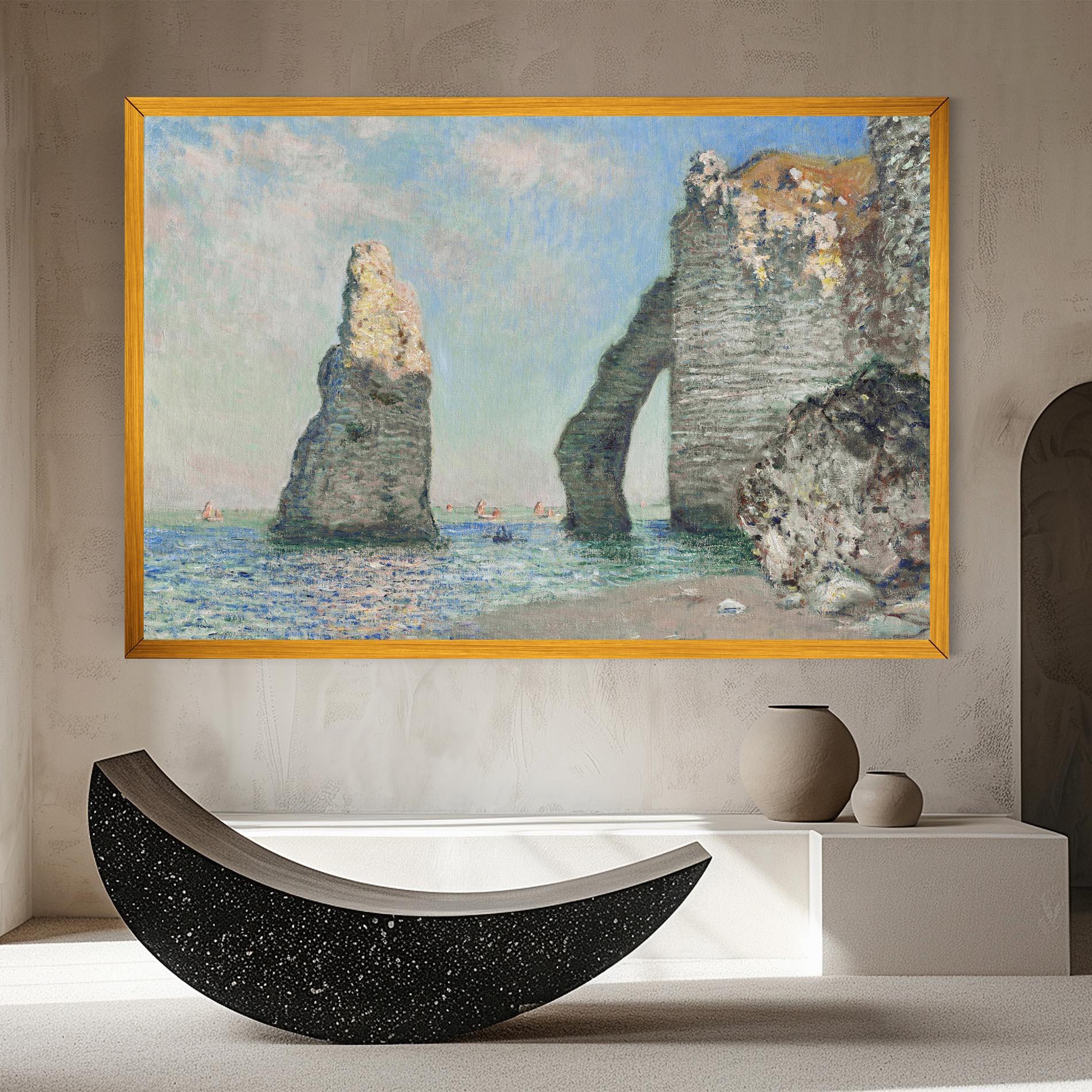 Leinwandbild The Cliffs At Etretat mockup 8