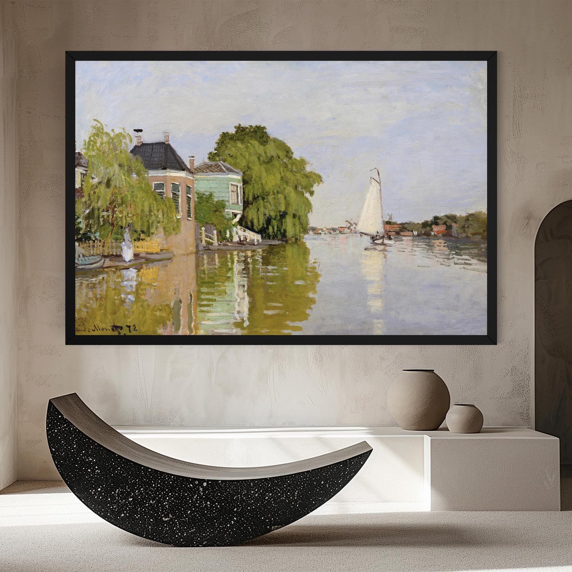 Leinwandbild Houses On The Achterzaan mockup 8