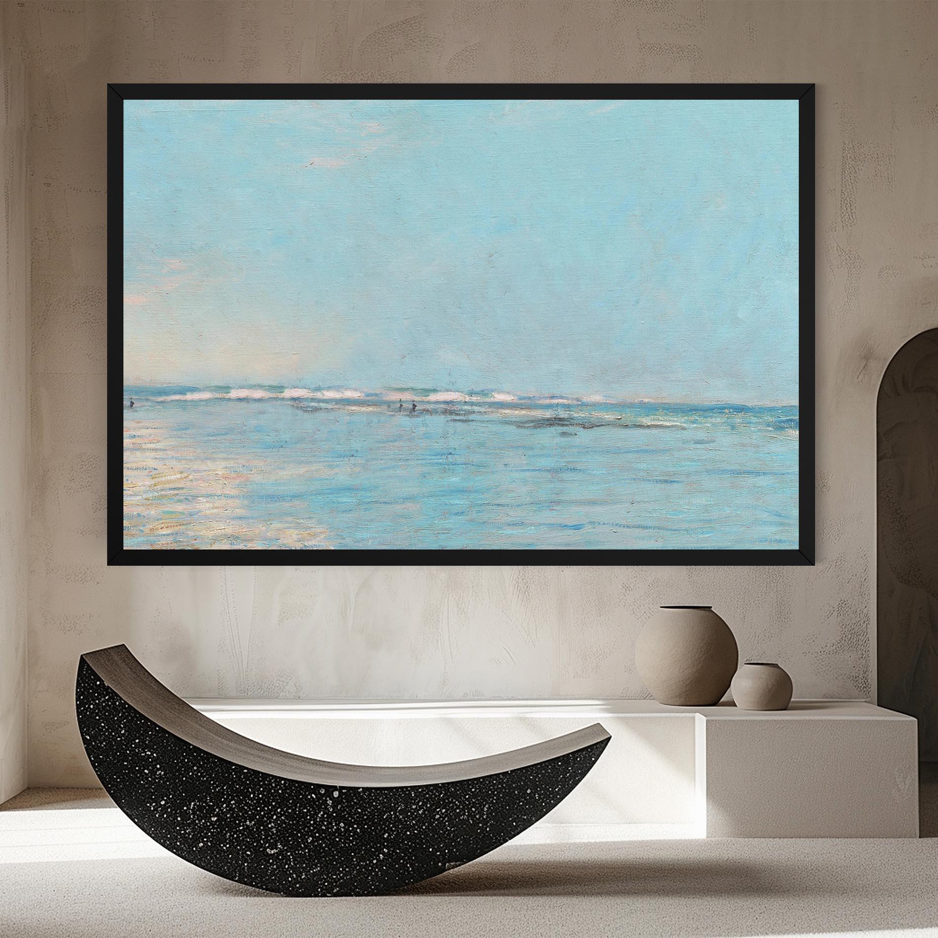 Leinwandbild Monet's Beach mockup 8
