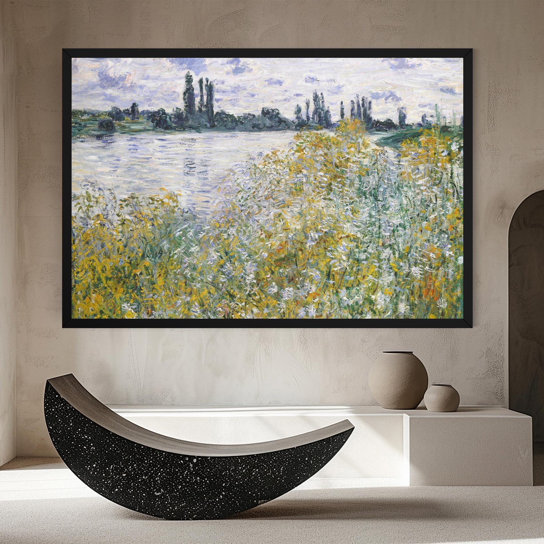 Leinwandbild Near Vetheuil mockup 8