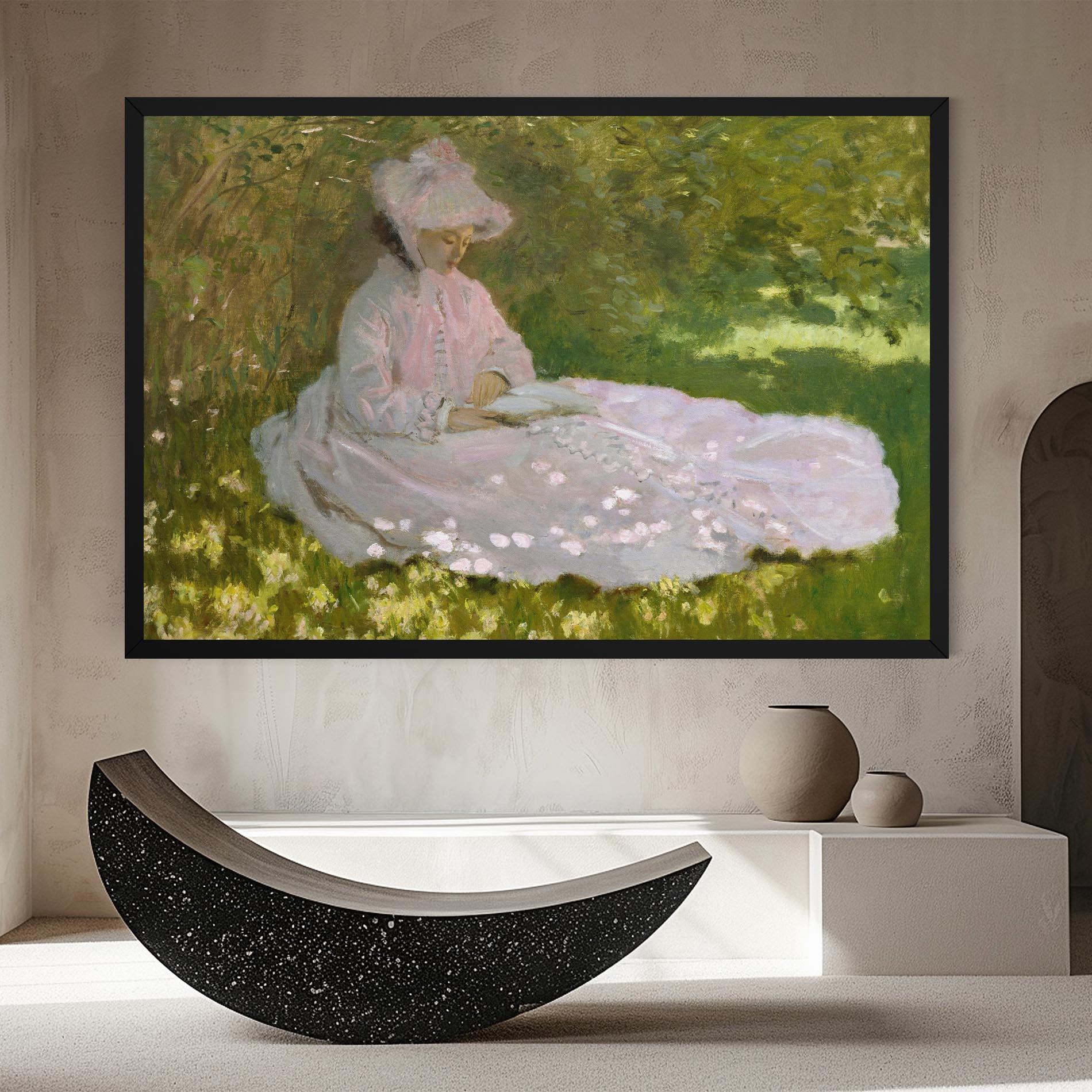 Leinwandbild Springtime mockup 8