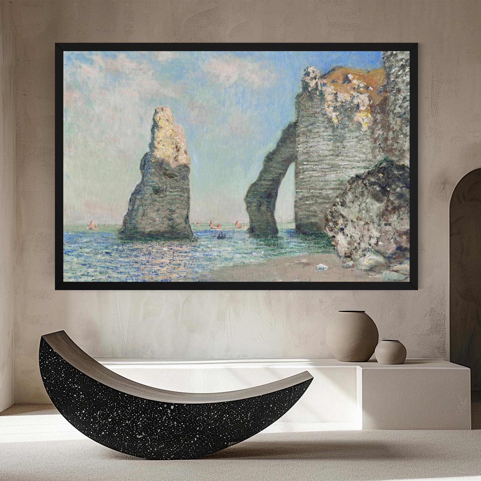 Leinwandbild The Cliffs At Etretat mockup 8
