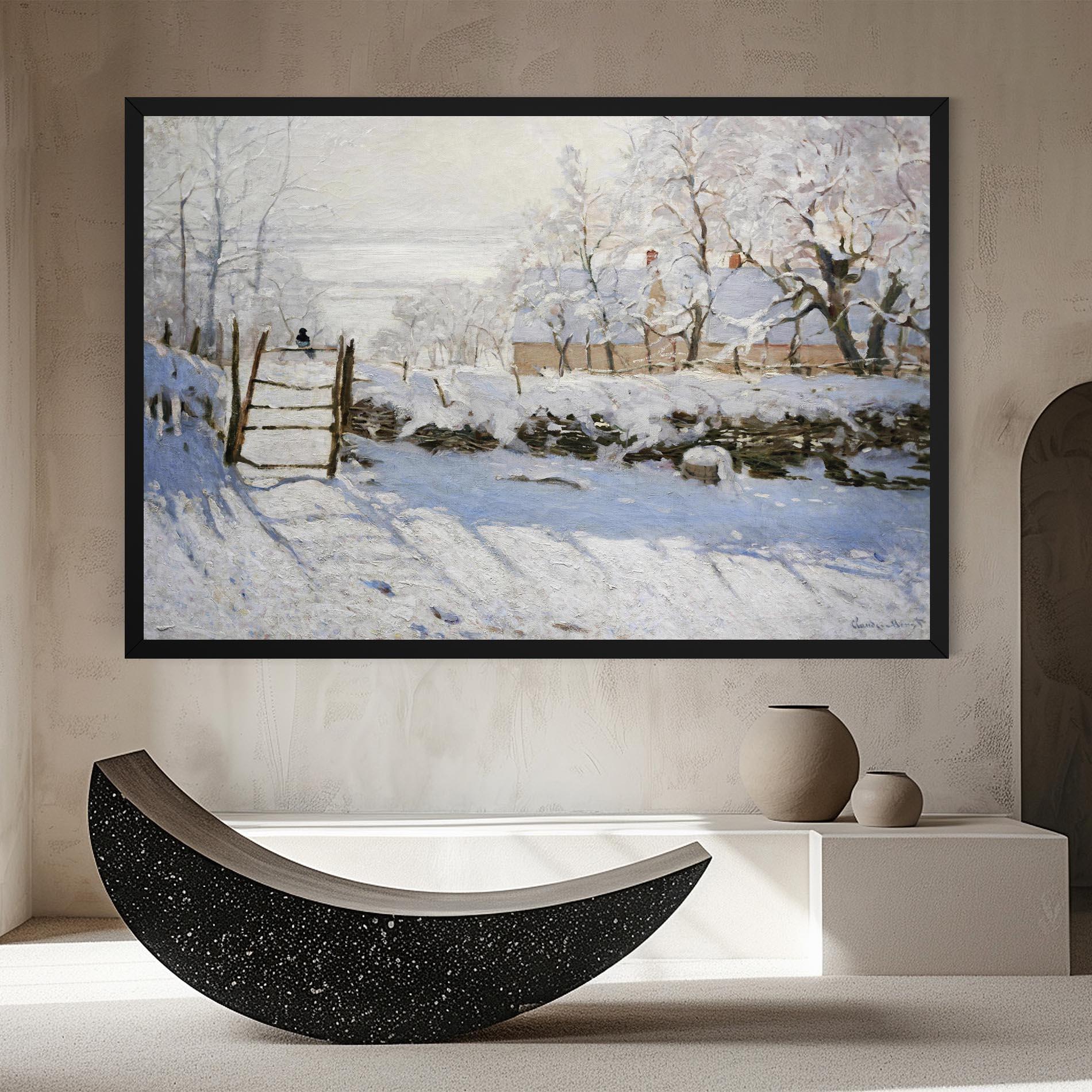 Leinwandbild The Magpie mockup 8