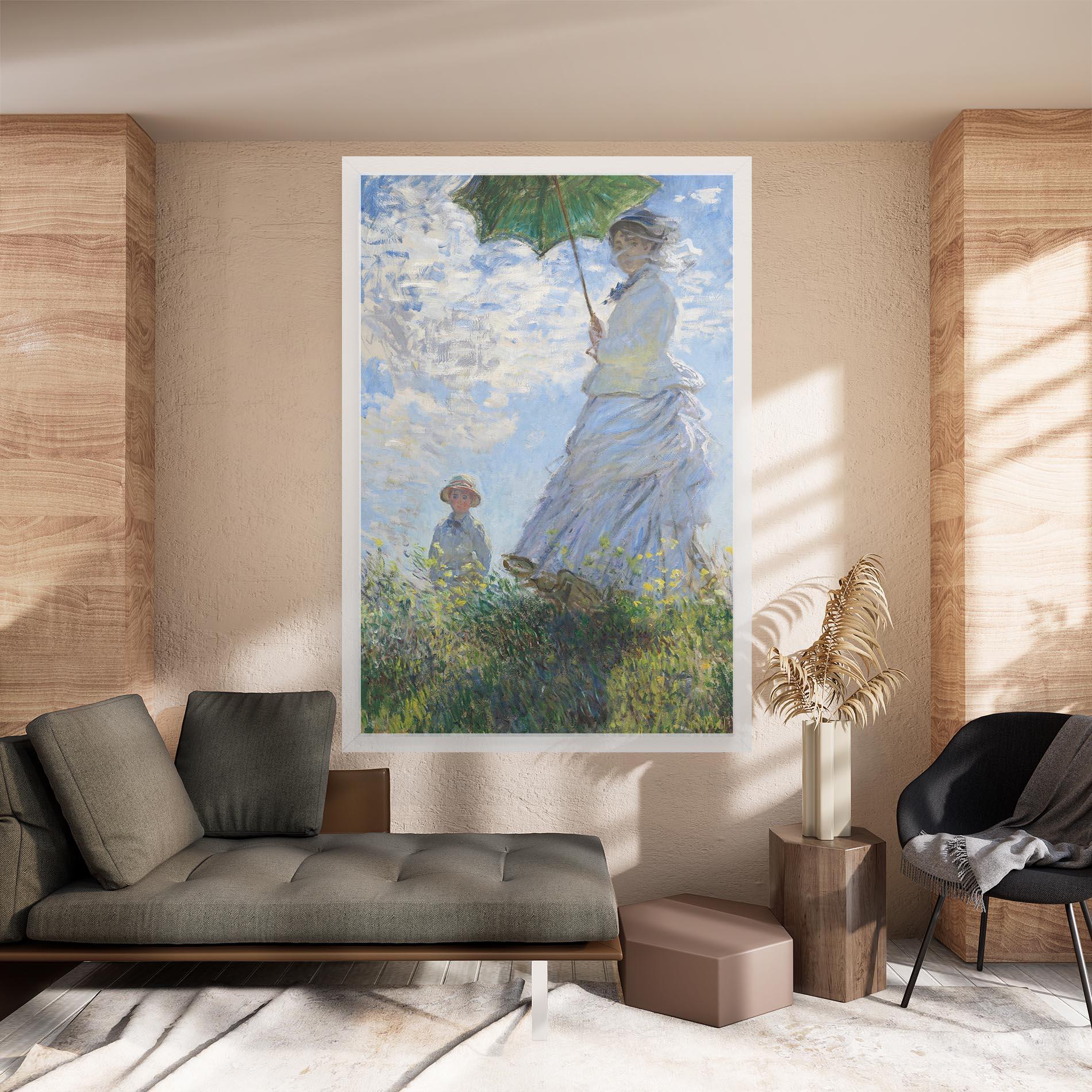 Leinwandbild Parasol Painting mockup 8