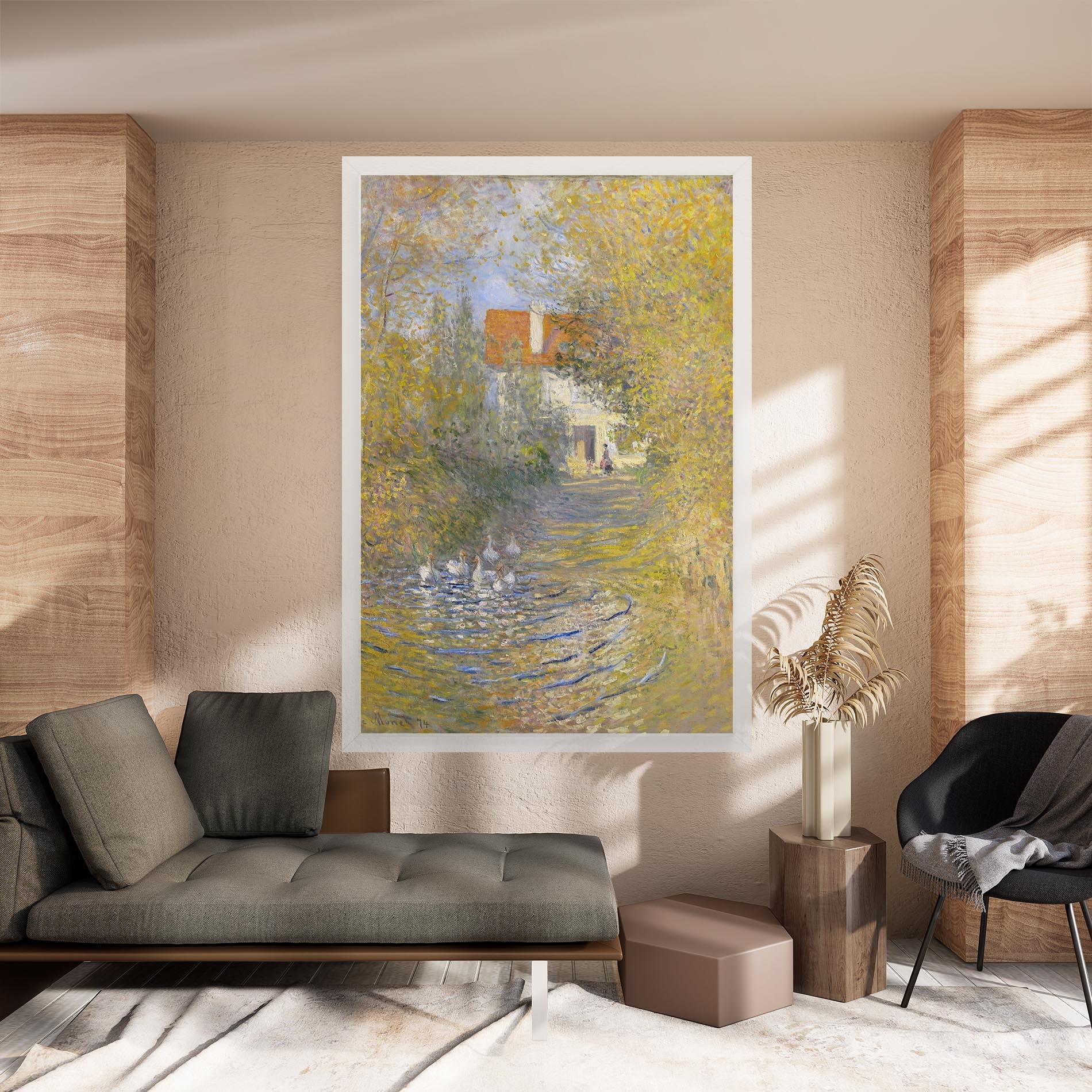 Leinwandbild The Geese mockup 8