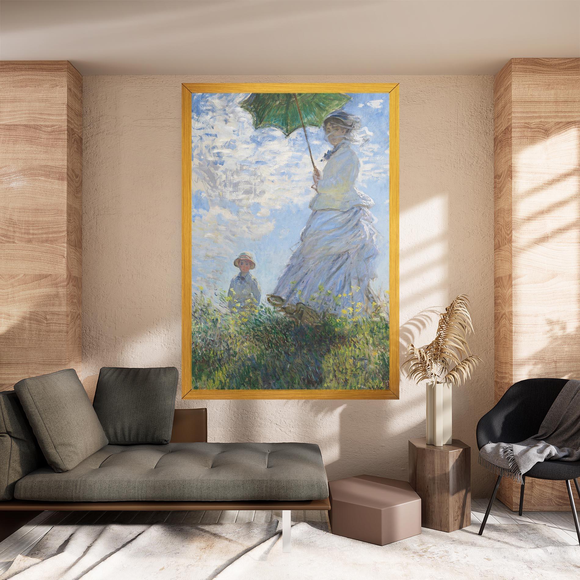 Leinwandbild Parasol Painting mockup 8