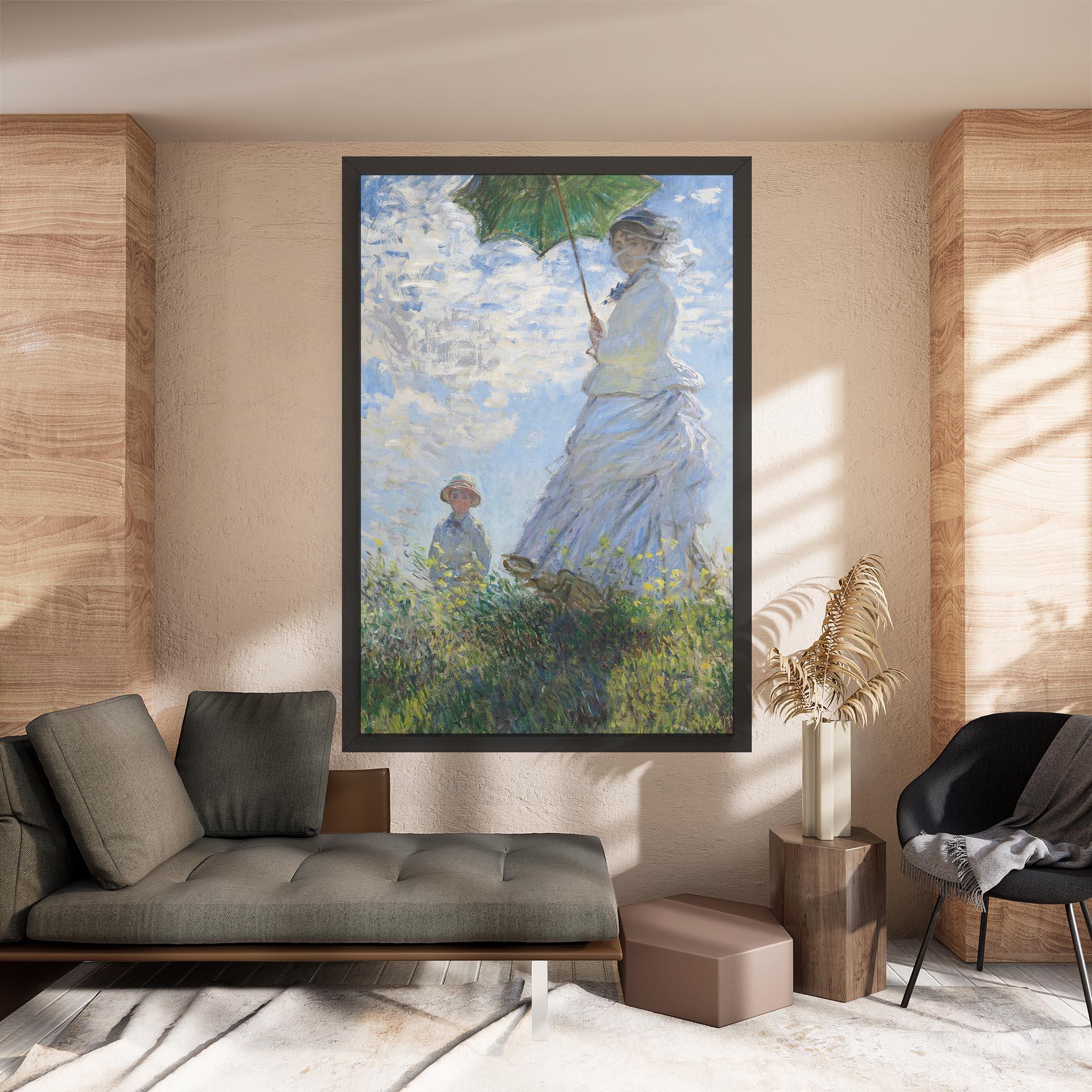 Leinwandbild Parasol Painting mockup 8