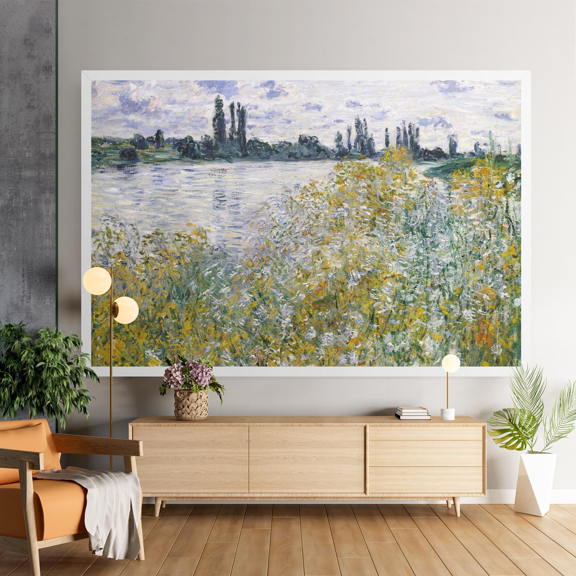 Leinwandbild Near Vetheuil mockup 9