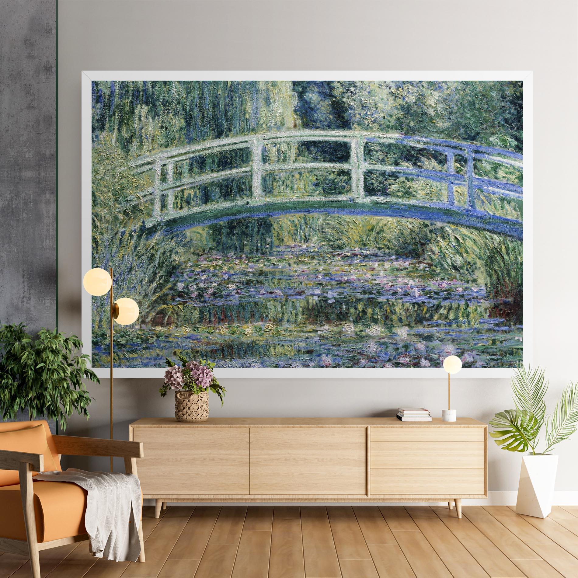 Leinwandbild Water Lilies mockup 9