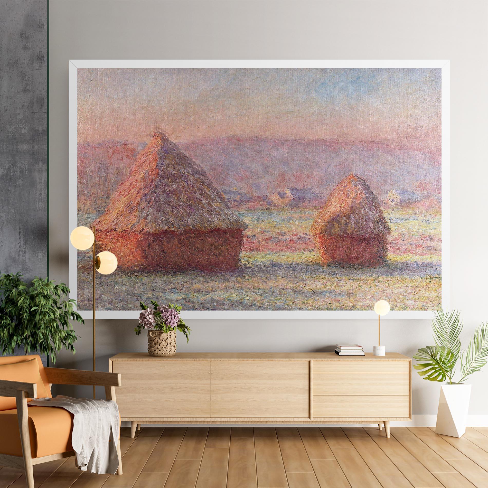 Leinwandbild White Frost mockup 9