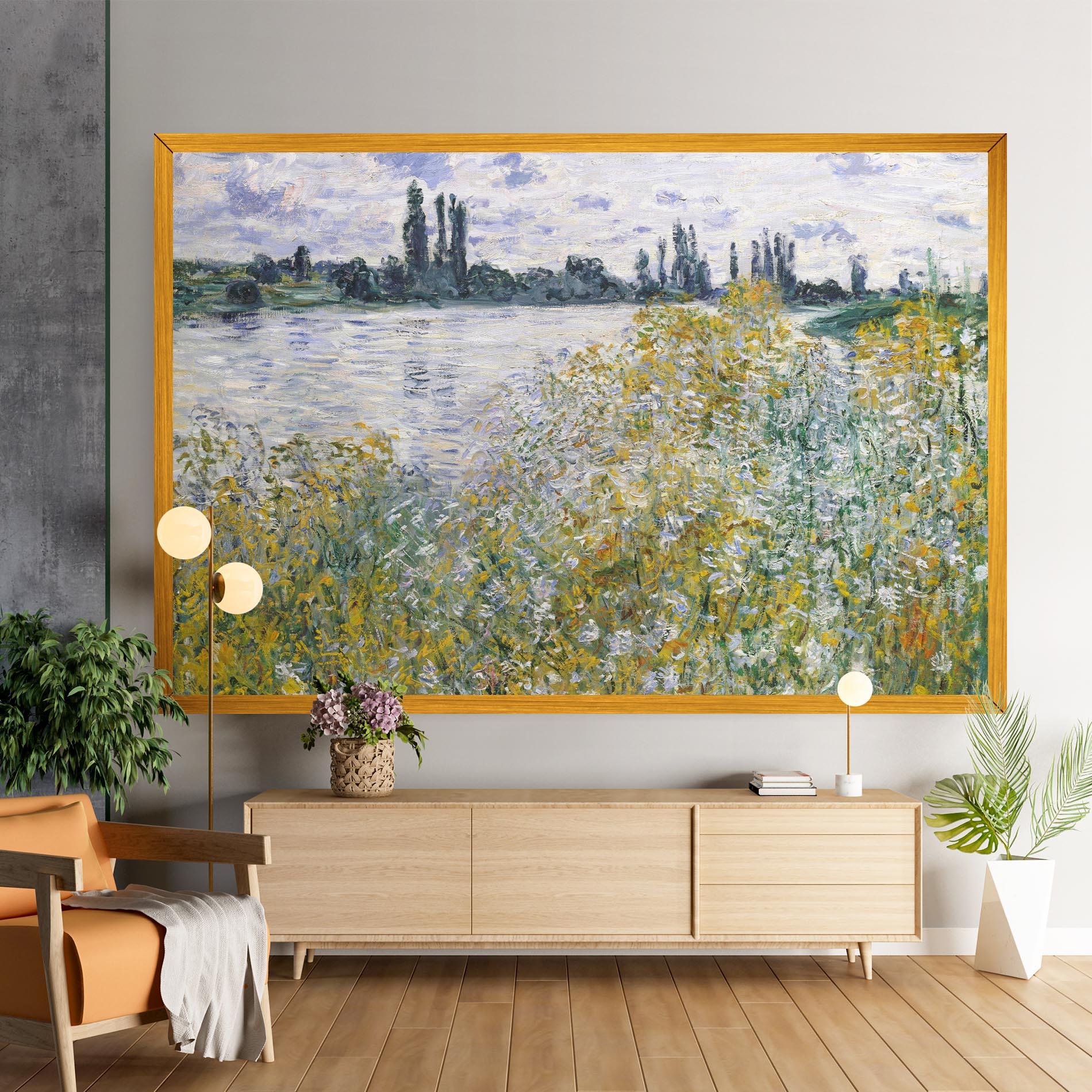 Leinwandbild Near Vetheuil mockup 9