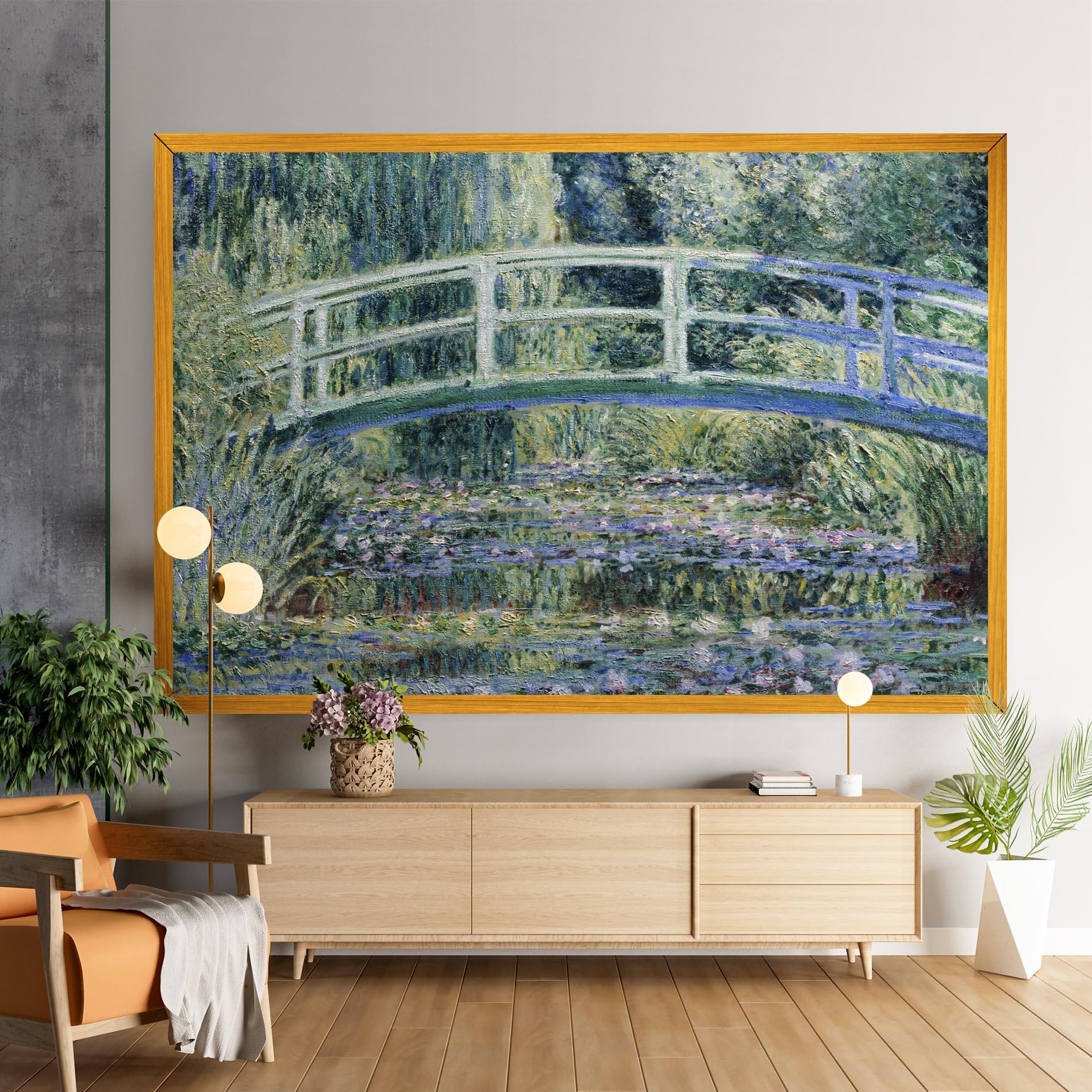 Leinwandbild Water Lilies mockup 9