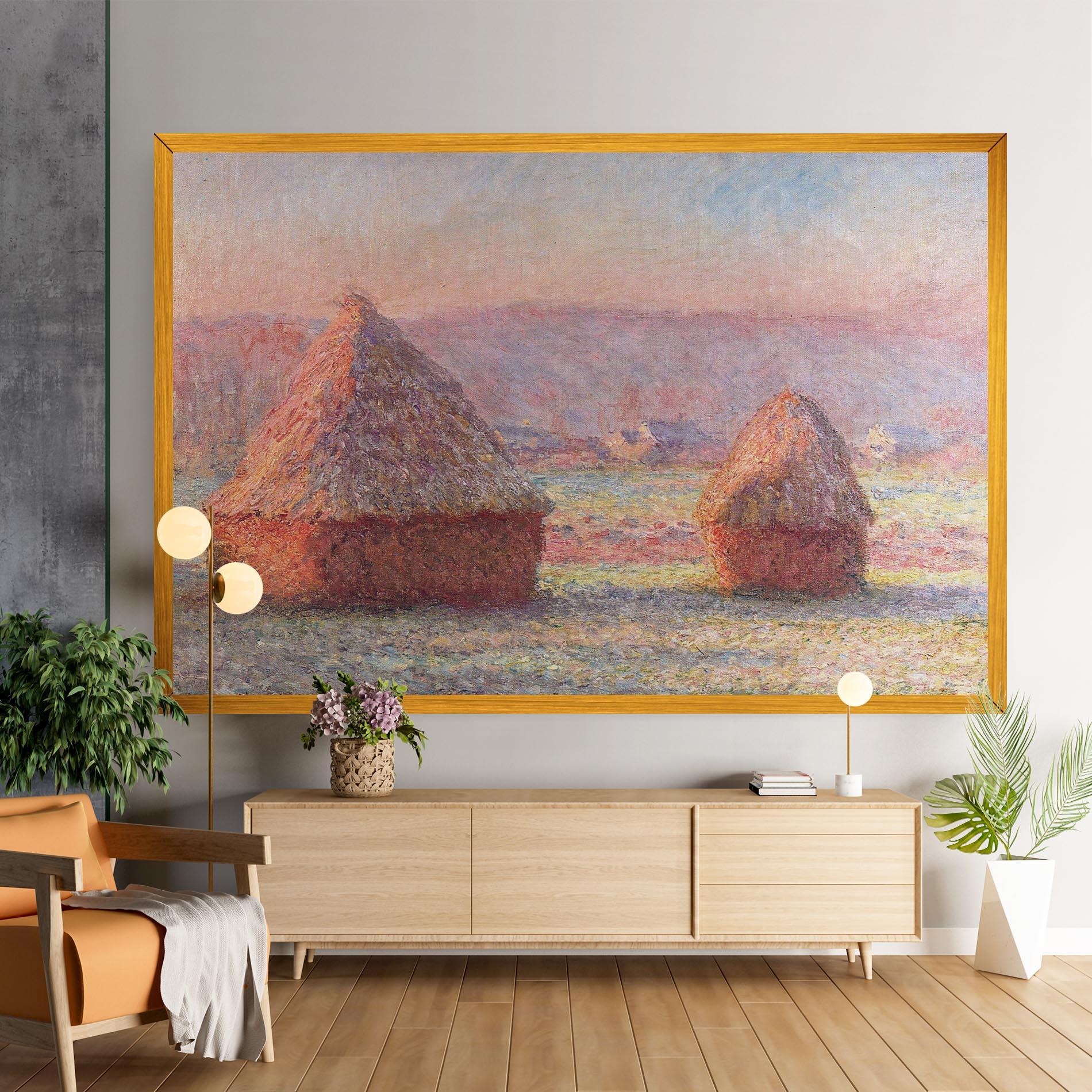 Leinwandbild White Frost mockup 9