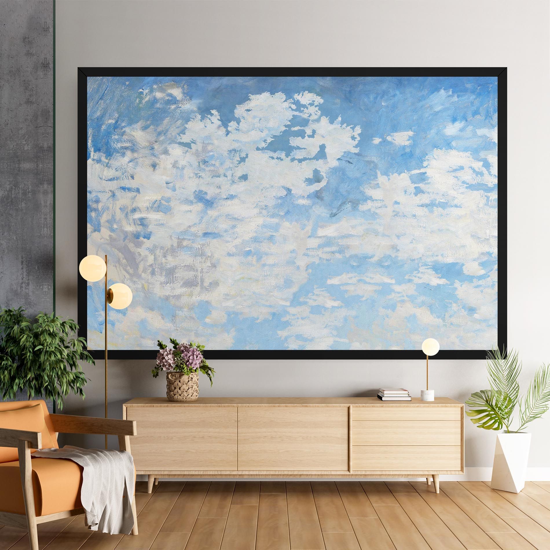 Clouds Monet mockup 9
