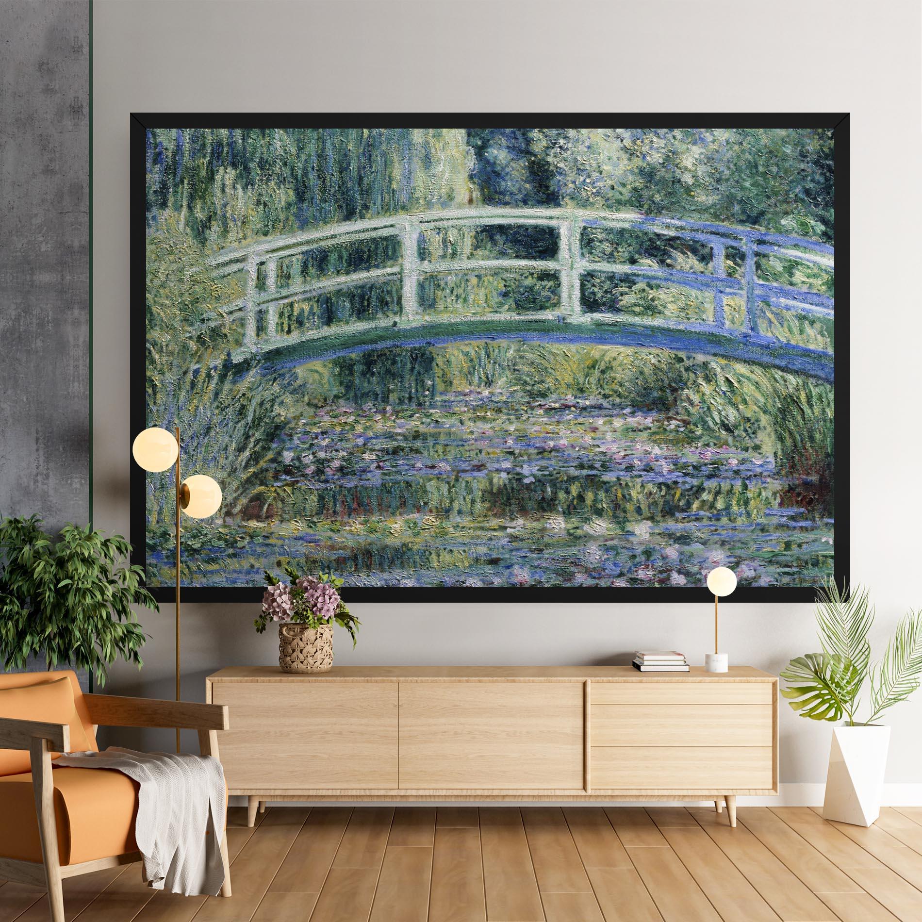 Leinwandbild Water Lilies mockup 9