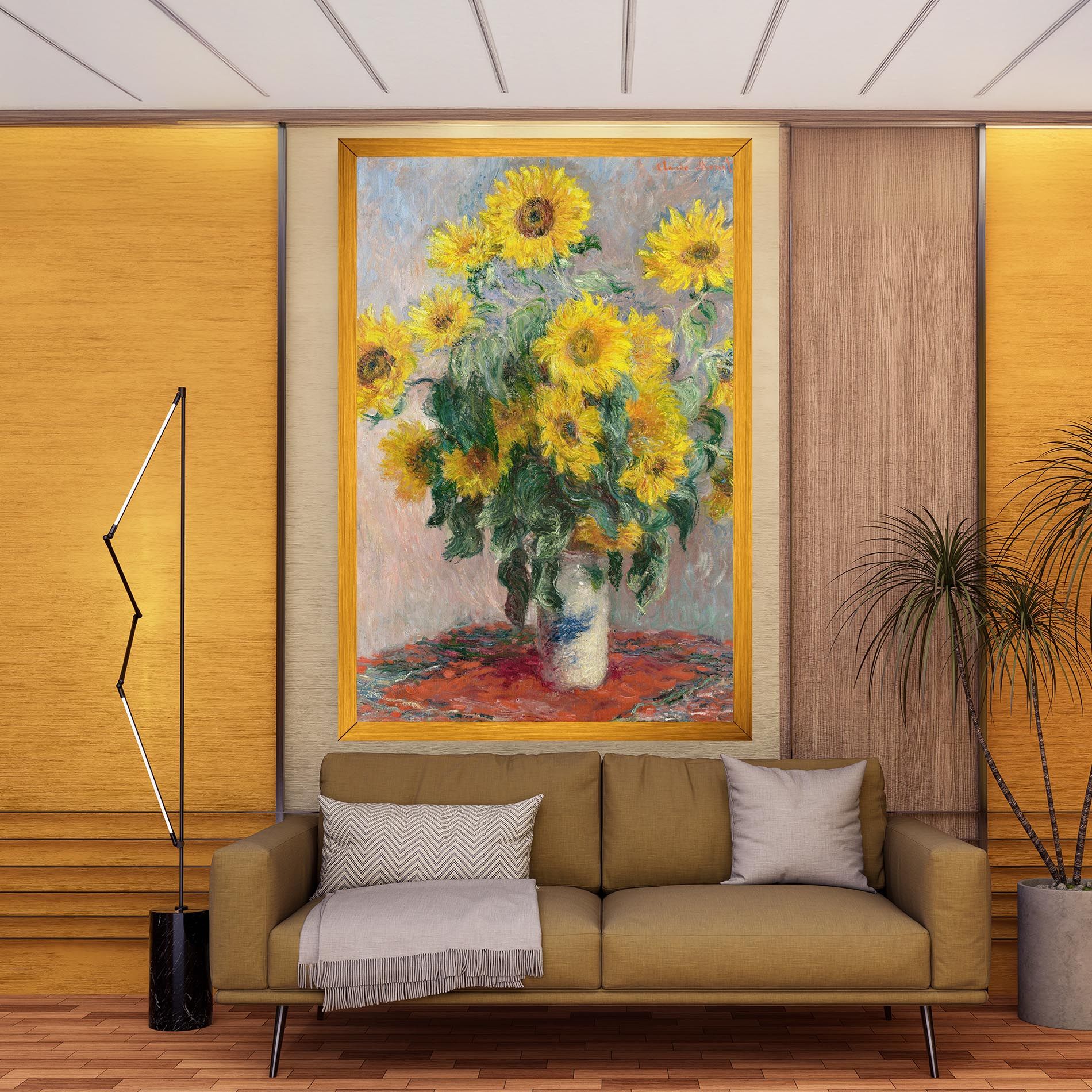 Bouquet Of Sunflowers 1881 mockup 9