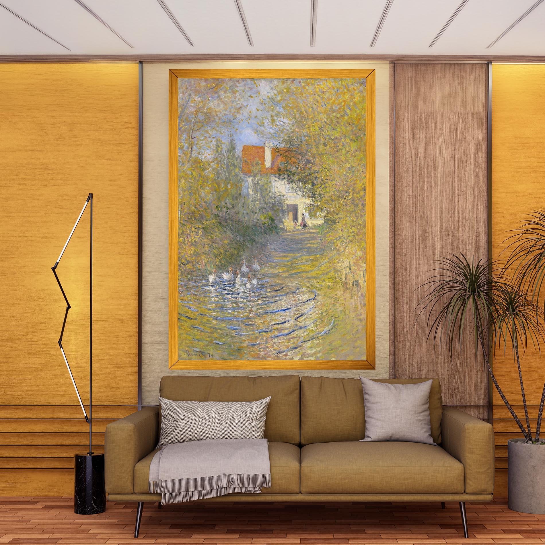 Leinwandbild The Geese mockup 9