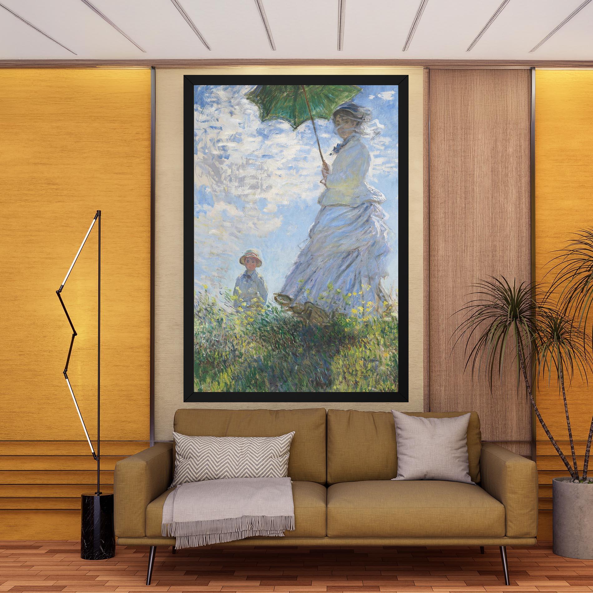 Leinwandbild Parasol Painting mockup 9
