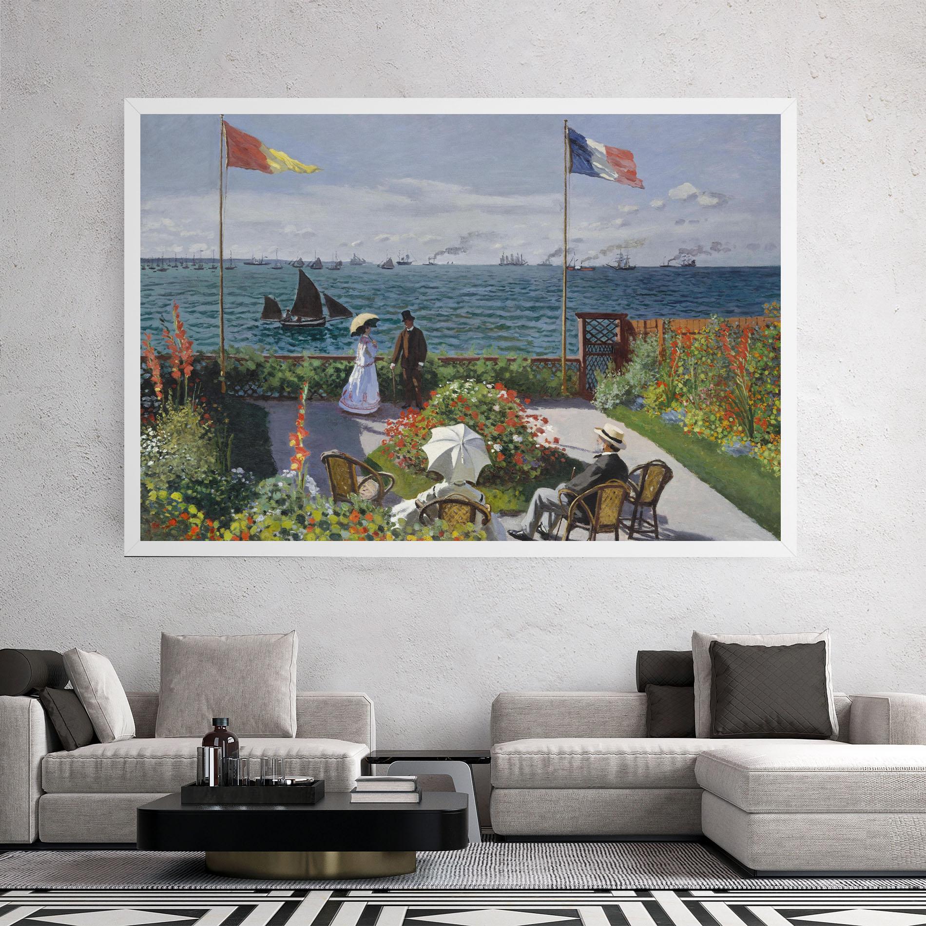 Leinwandbild Adresse mockup 2
