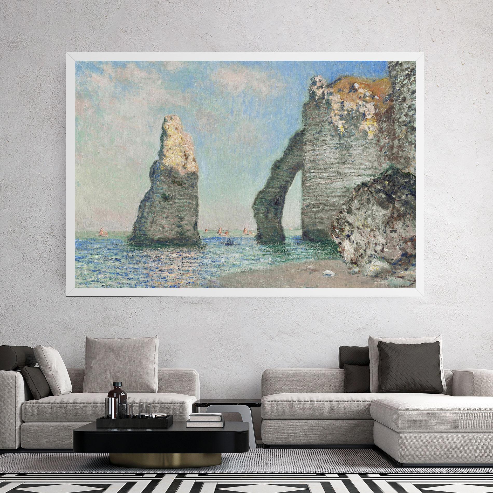 Leinwandbild The Cliffs At Etretat mockup 2