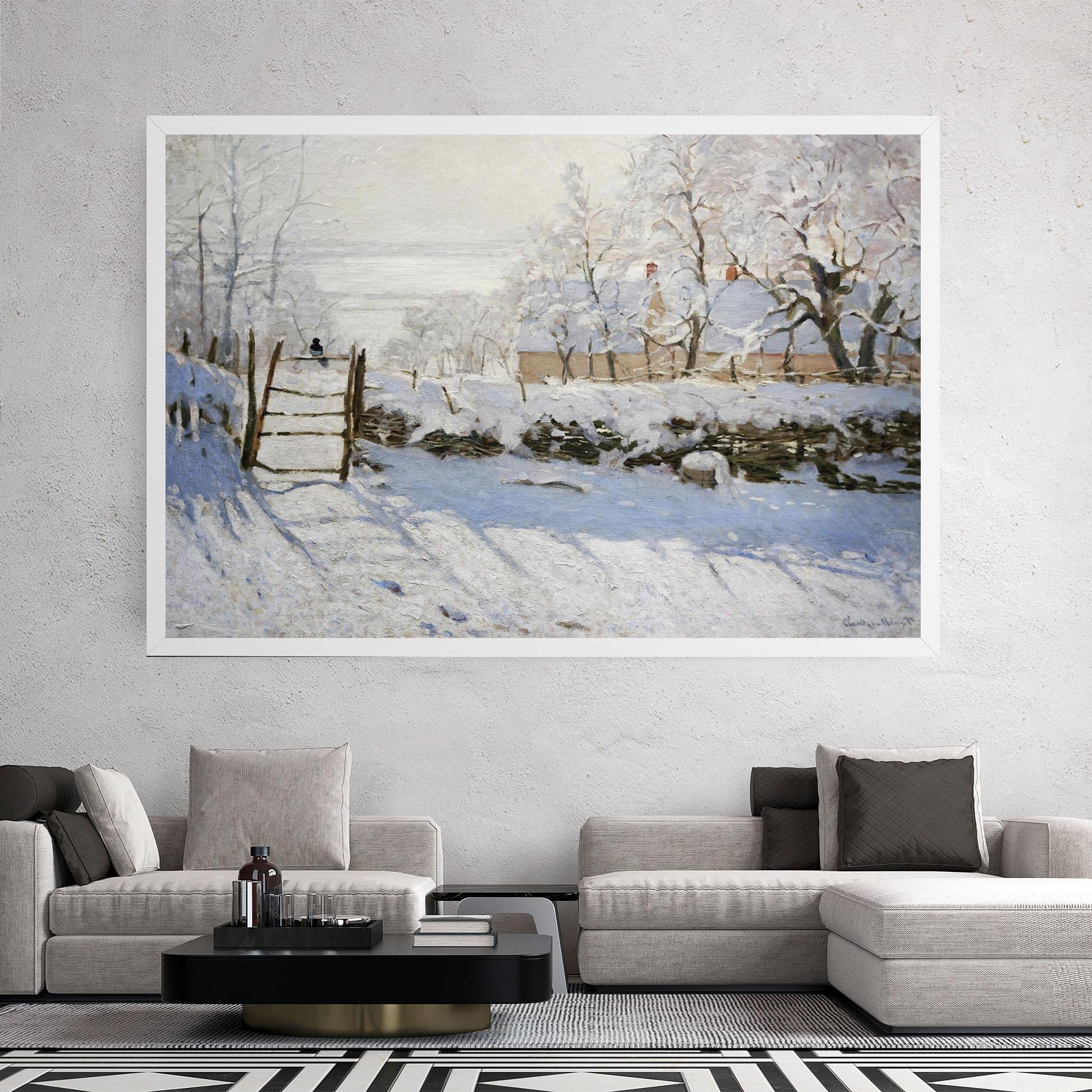 Leinwandbild The Magpie mockup 2