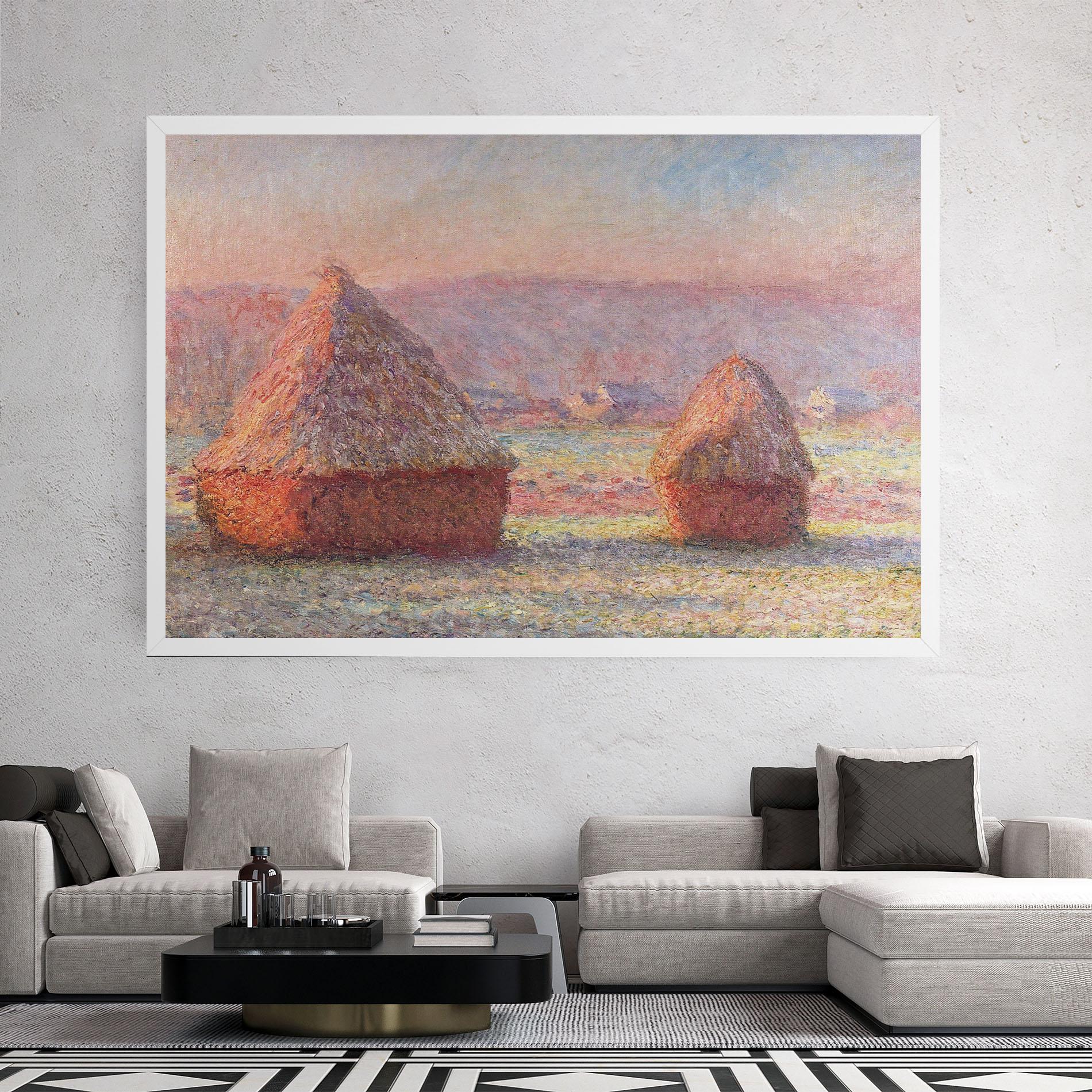 Leinwandbild White Frost mockup 2