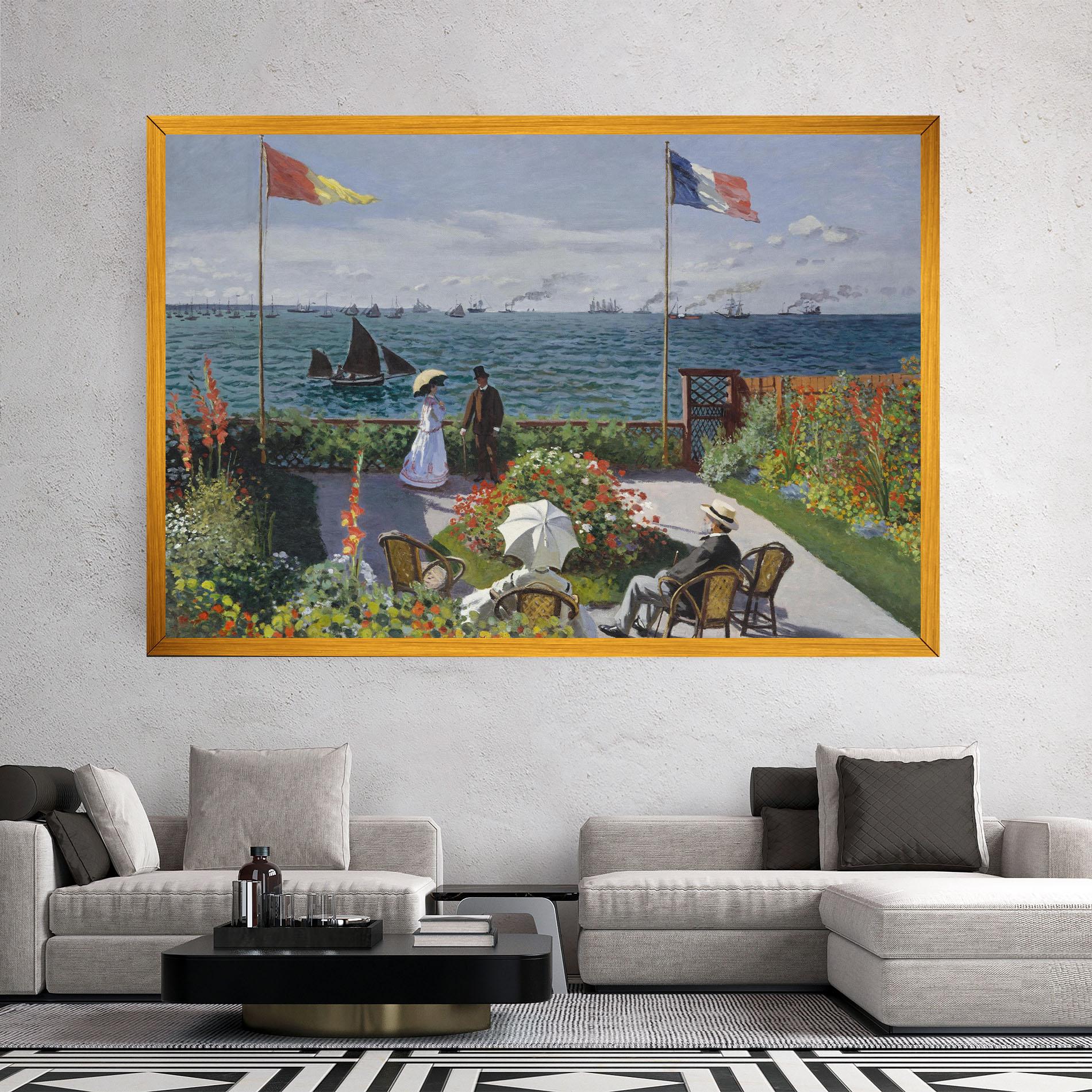 Leinwandbild Adresse mockup 2