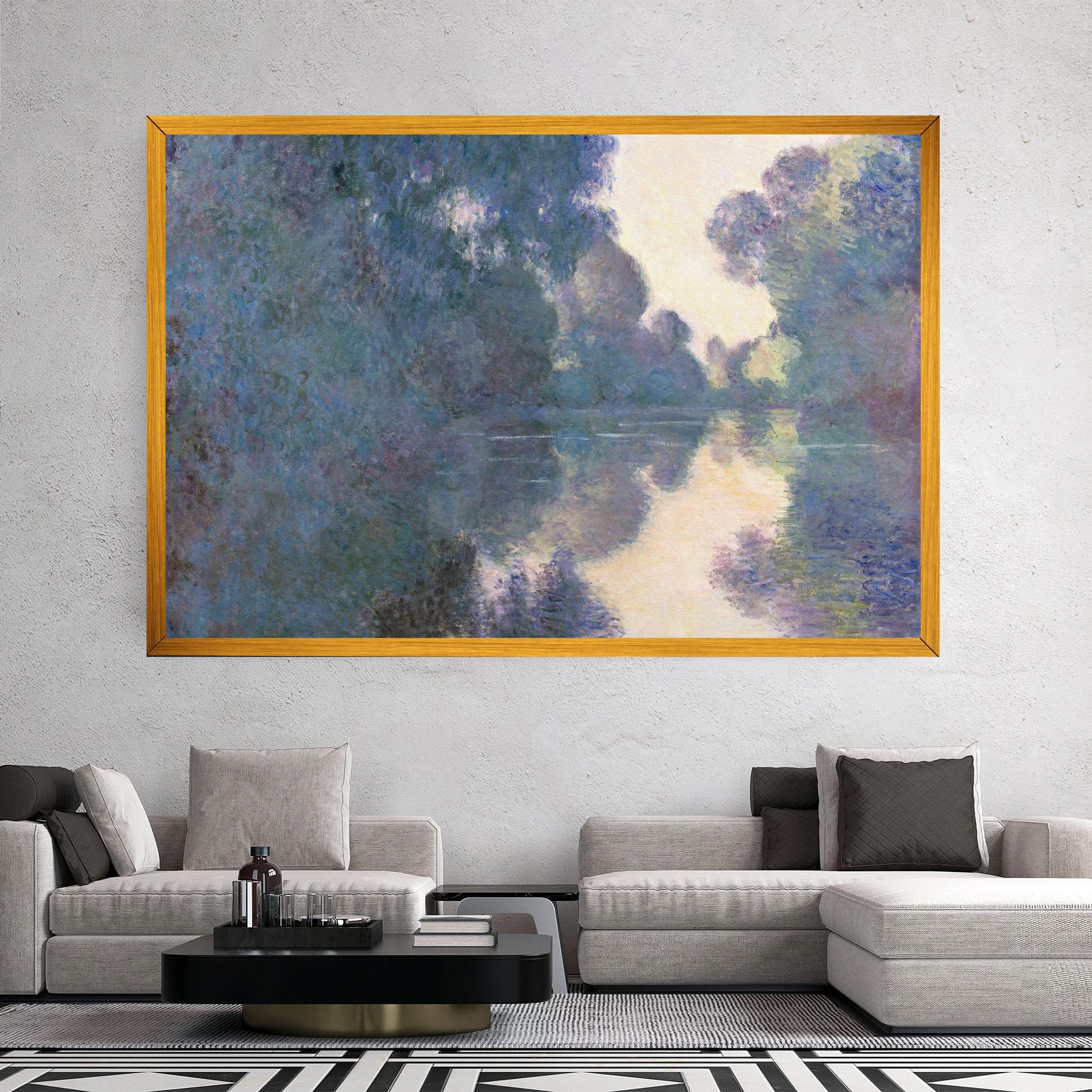 Leinwandbild Near Giverny mockup 2