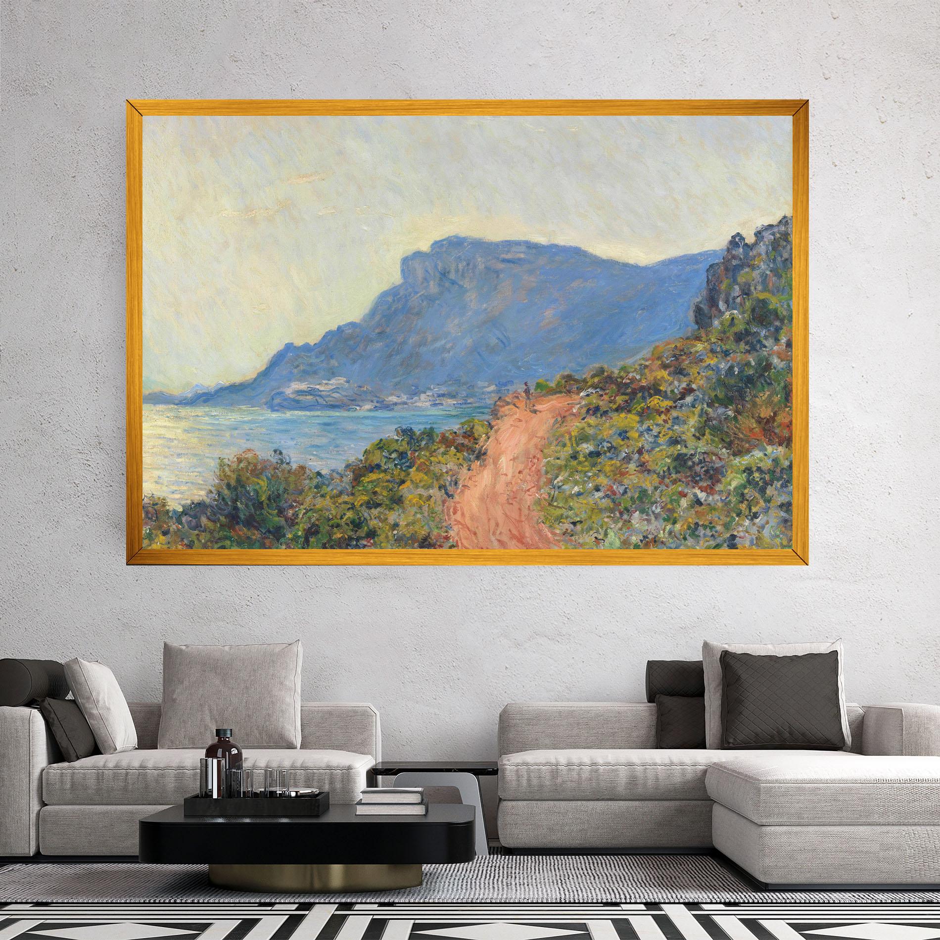 Leinwandbild Near Monaco mockup 2