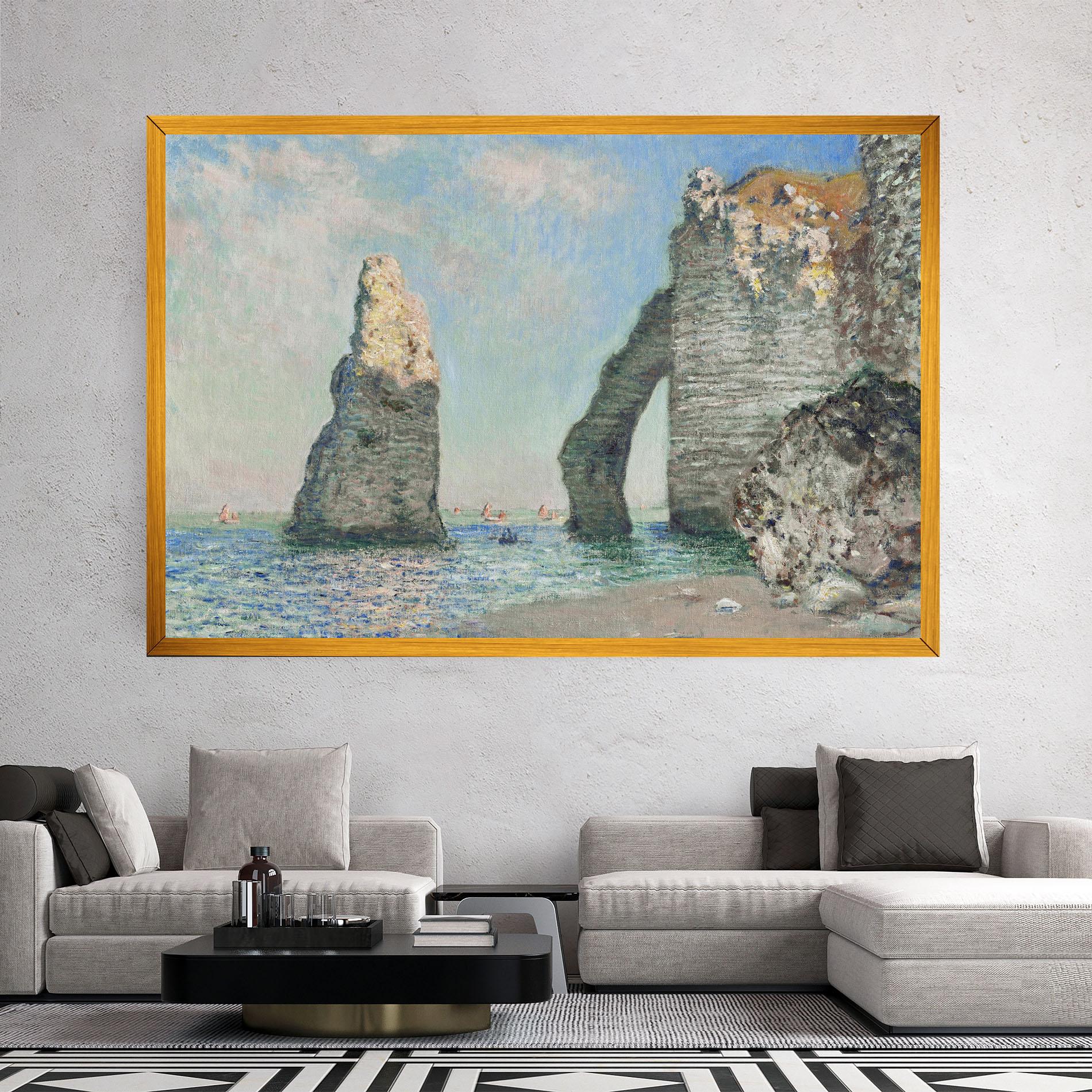 Leinwandbild The Cliffs At Etretat mockup 2