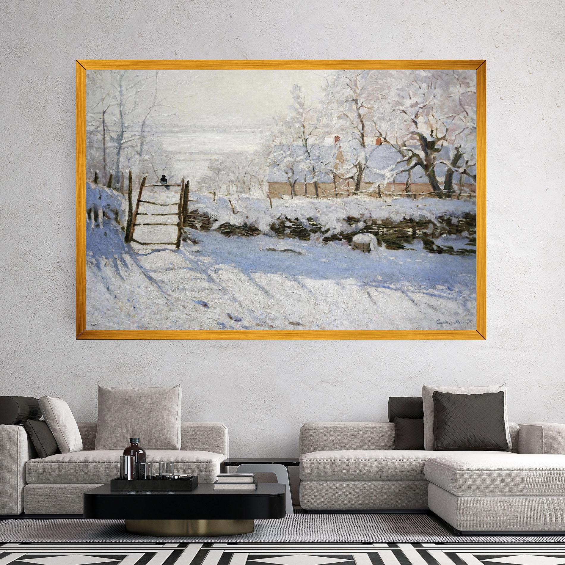 Leinwandbild The Magpie mockup 2