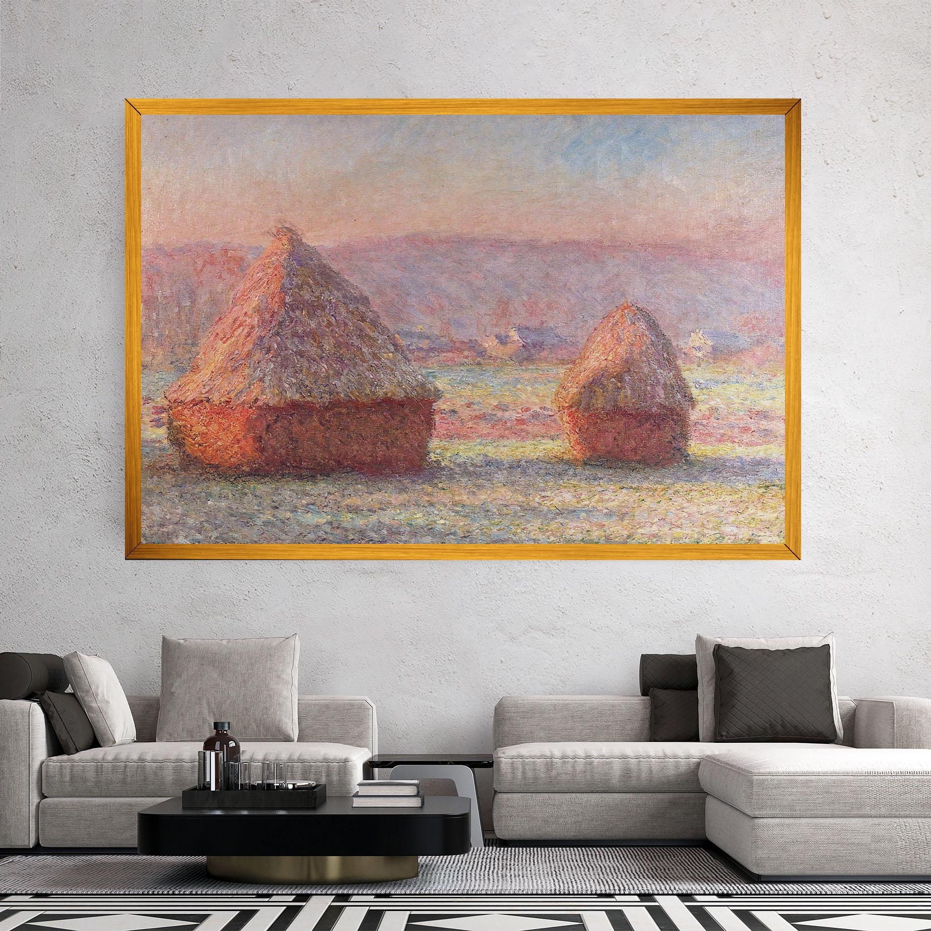 Leinwandbild White Frost mockup 2