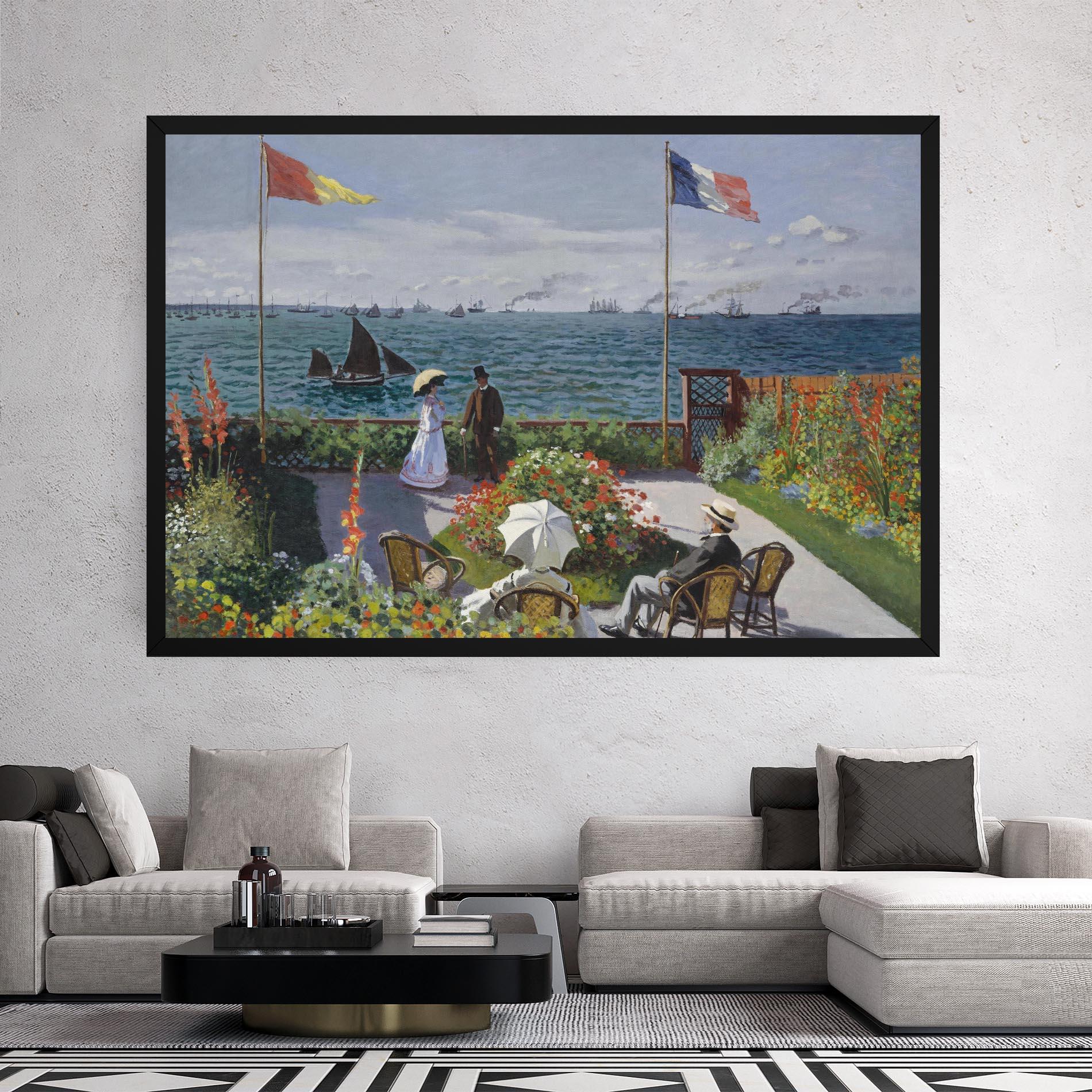 Leinwandbild Adresse mockup 2