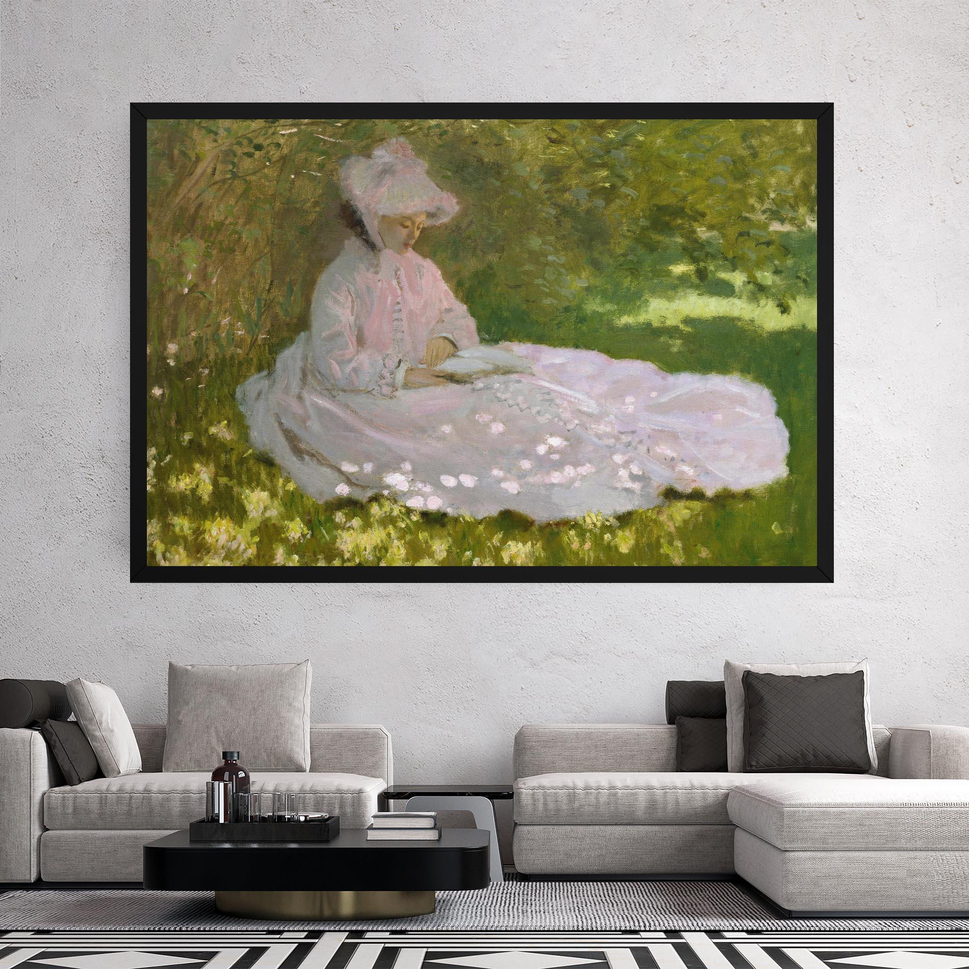 Leinwandbild Springtime mockup 2