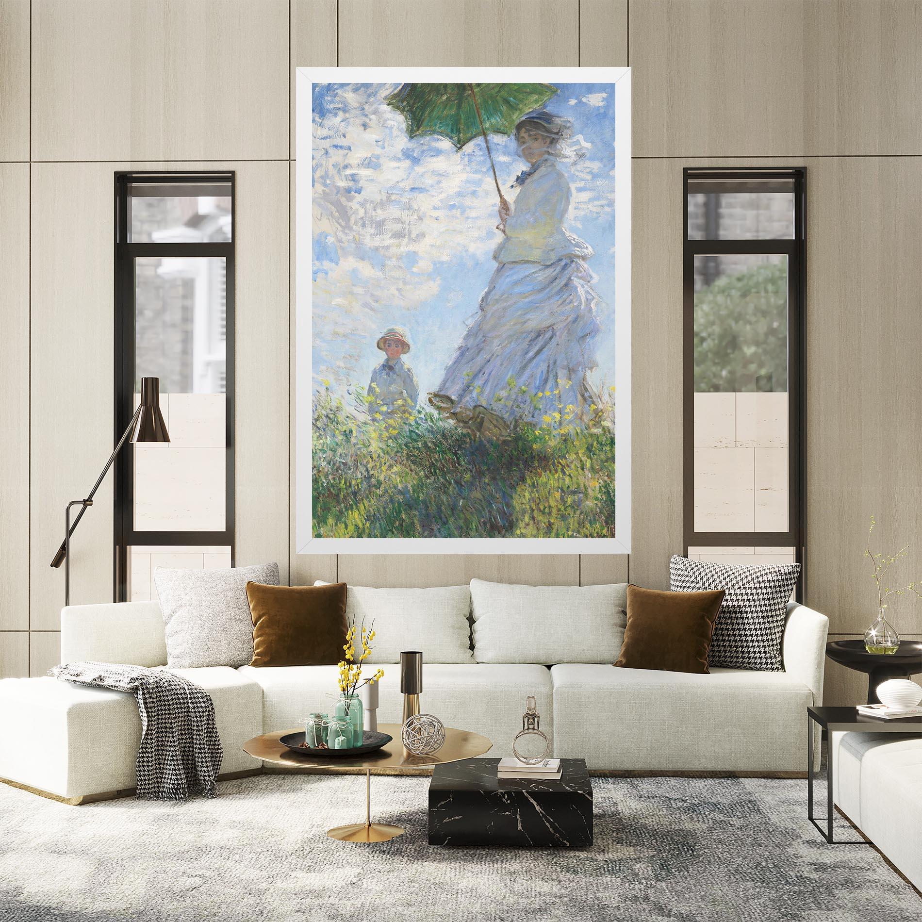 Leinwandbild Parasol Painting mockup 2