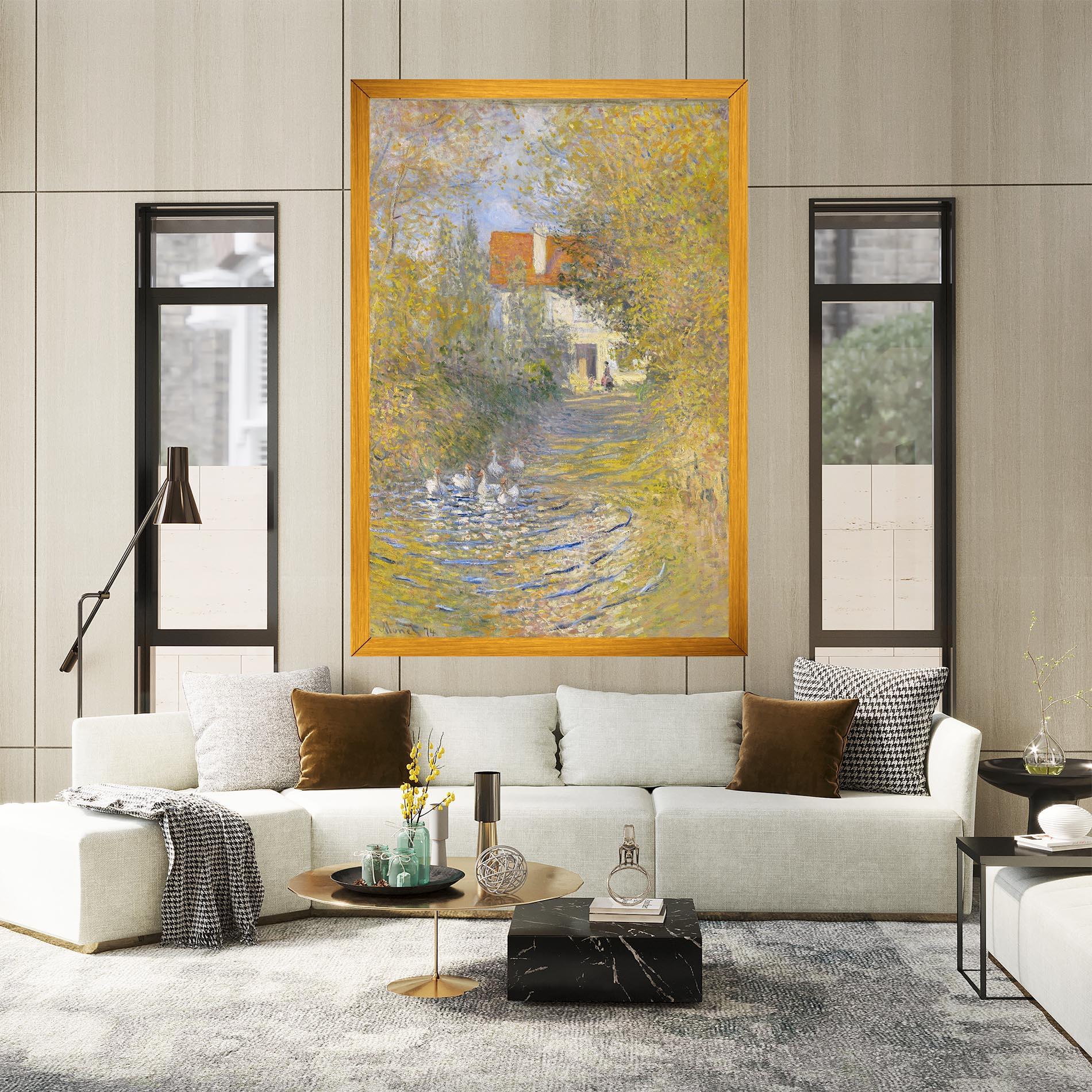 Leinwandbild The Geese mockup 2