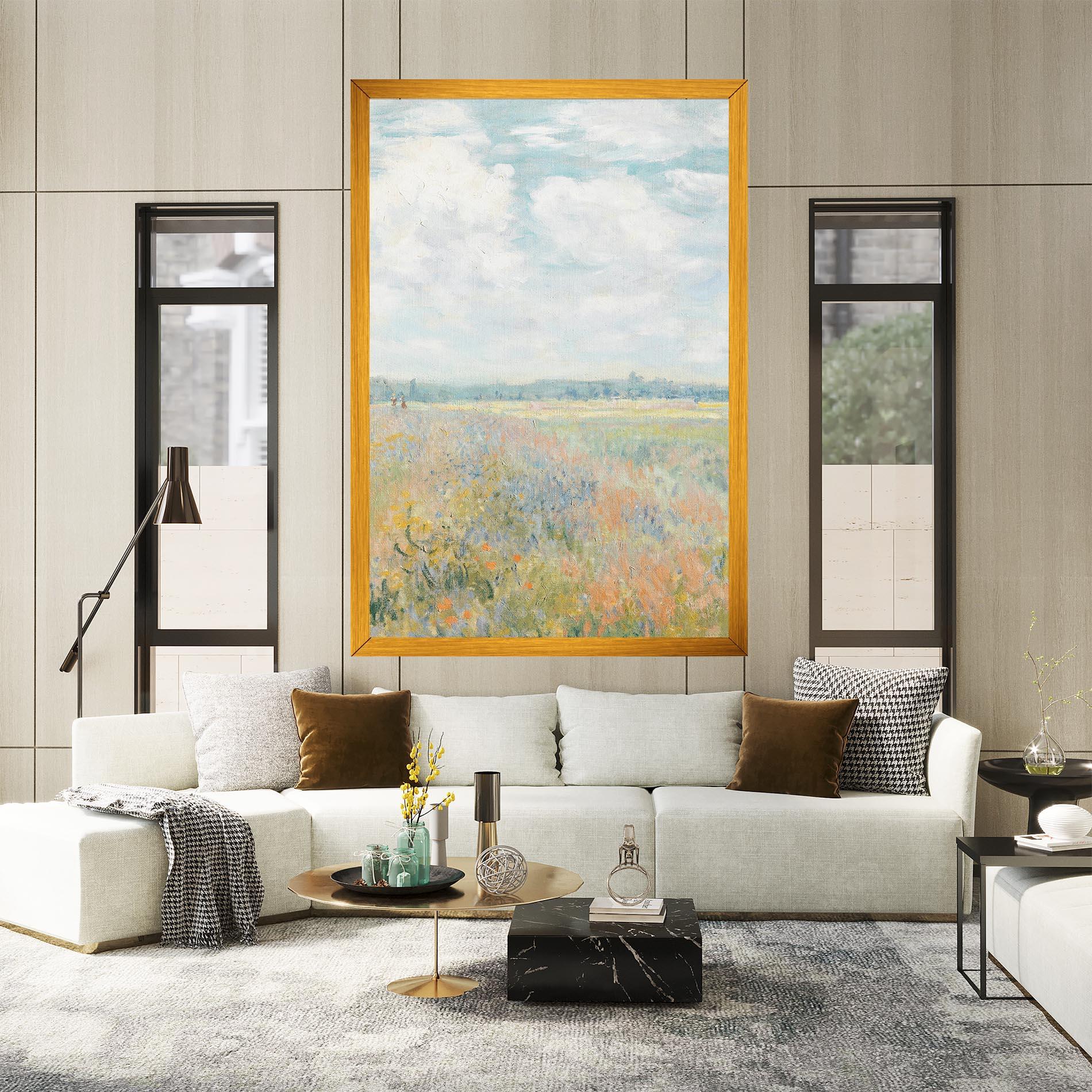 Leinwandbild Vintage Artwork mockup 2