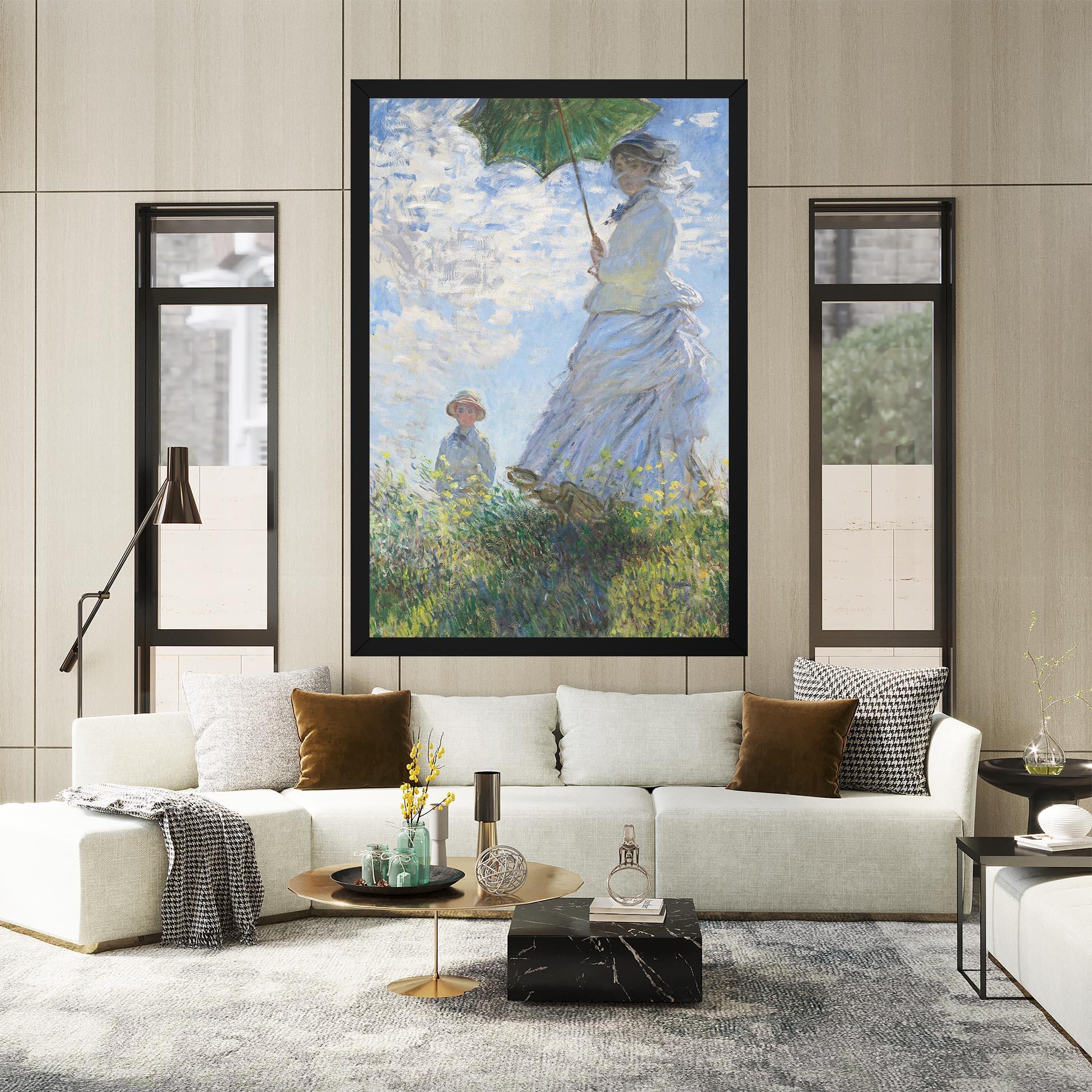 Leinwandbild Parasol Painting mockup 2